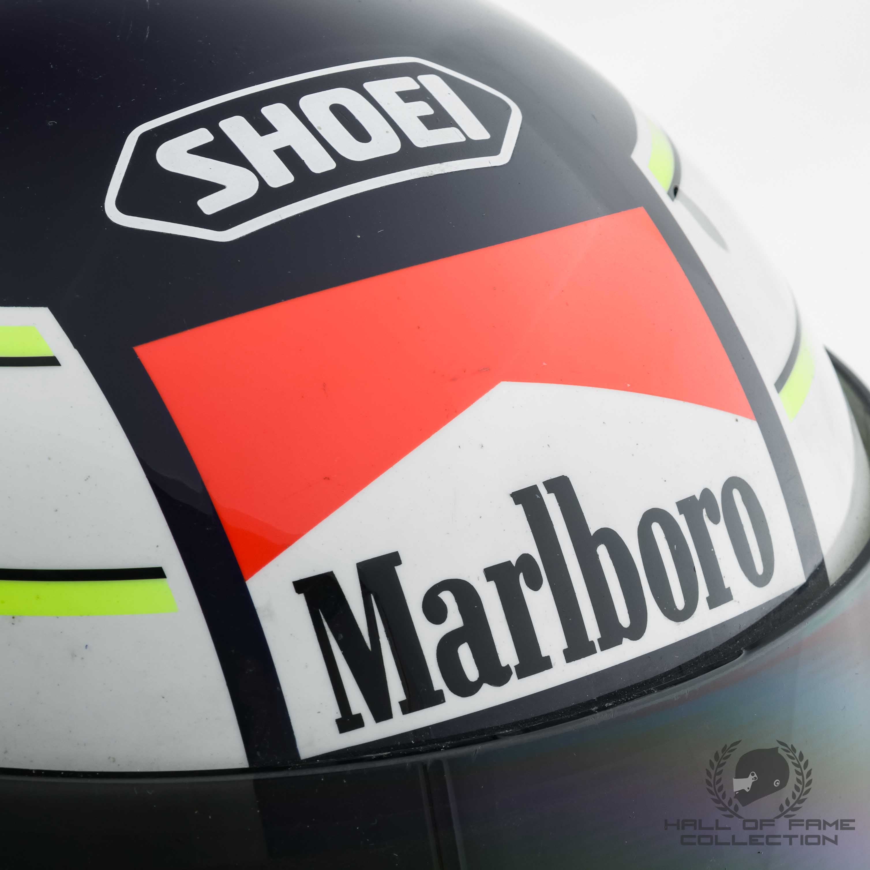 1990 Stefan Johansson Onyx Grand Prix F1 Shoei Helmet