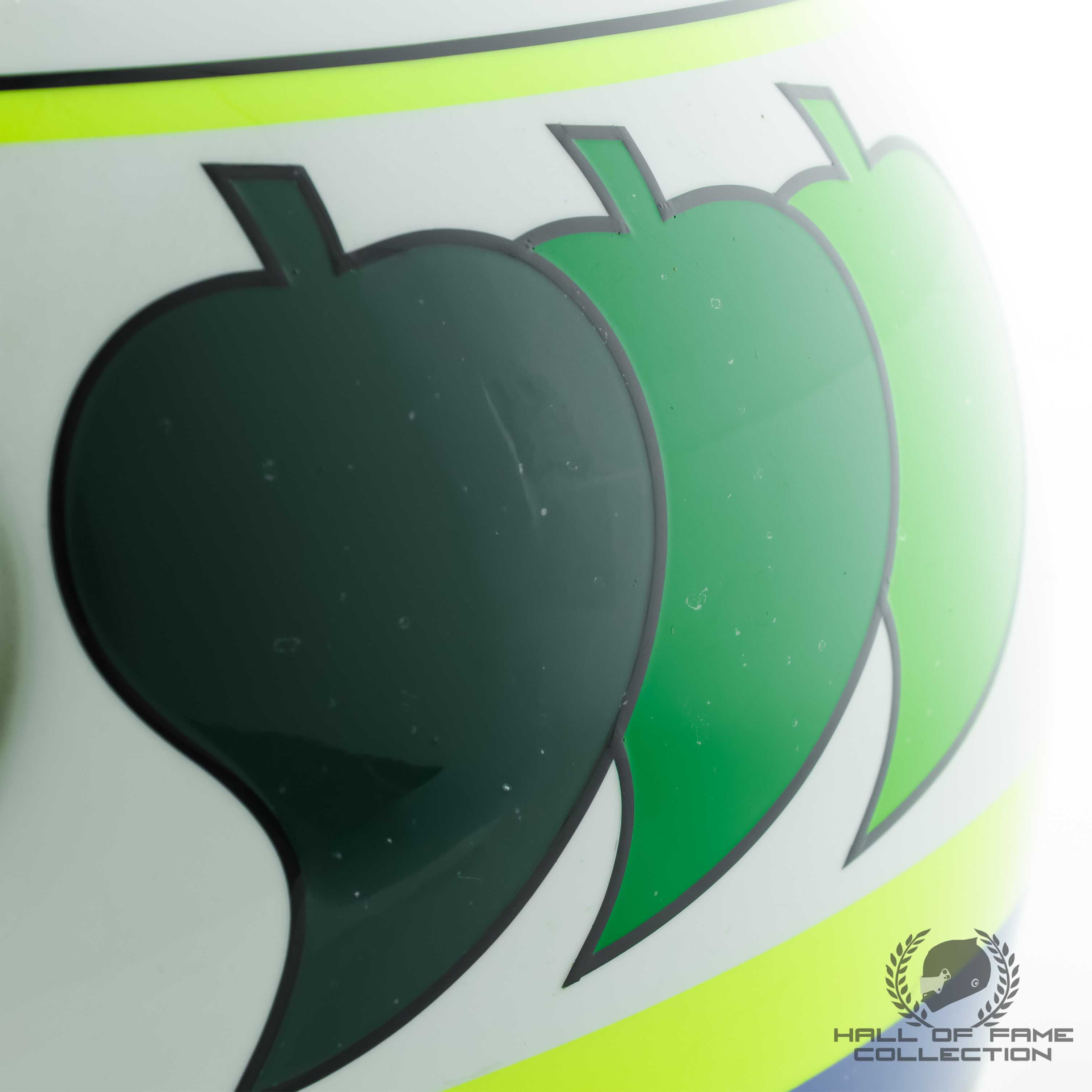 1990 Stefan Johansson Onyx Grand Prix F1 Shoei Helmet
