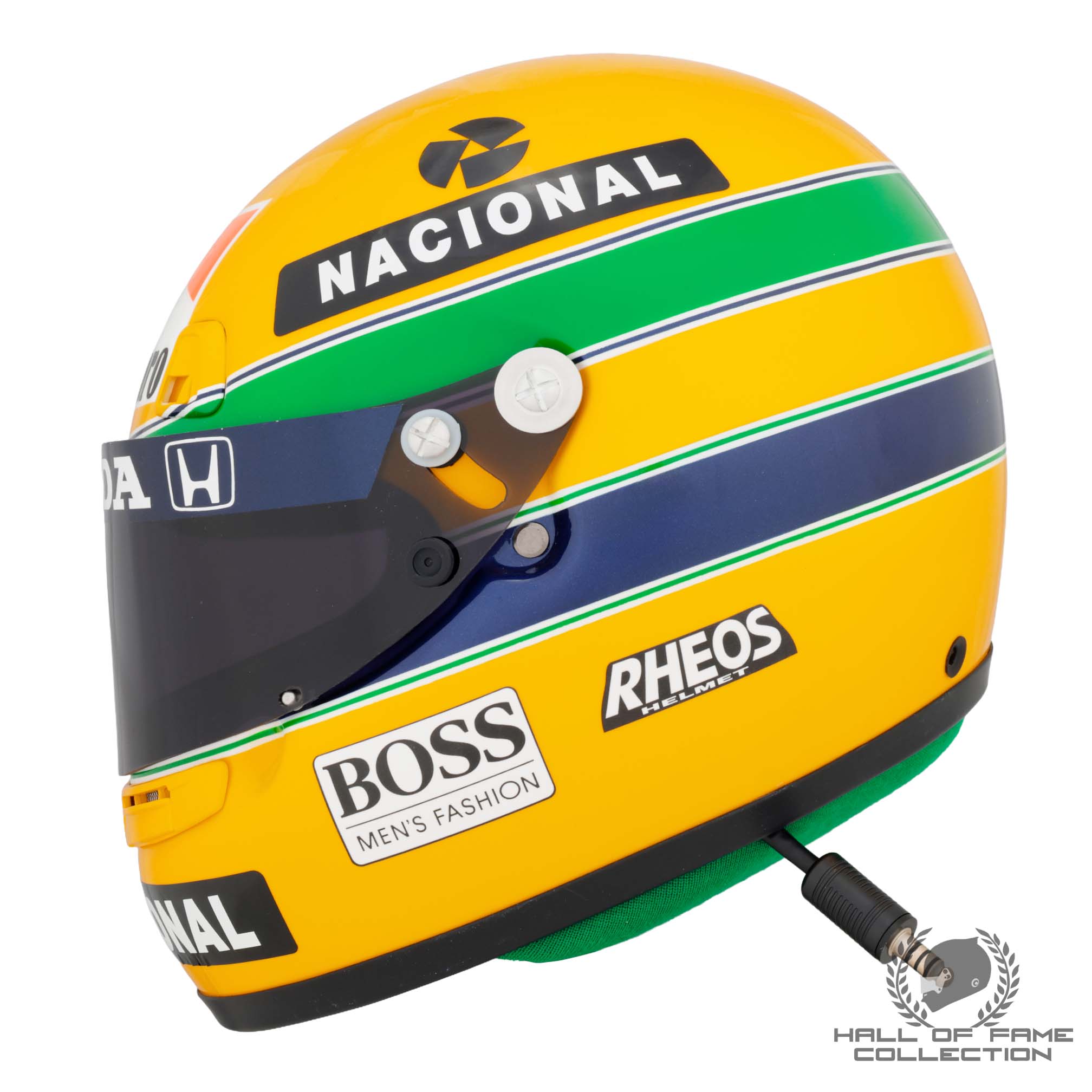 1991 Ayrton Senna 3rd F1 World Championship Replica Rheos McLaren F1 Helmet