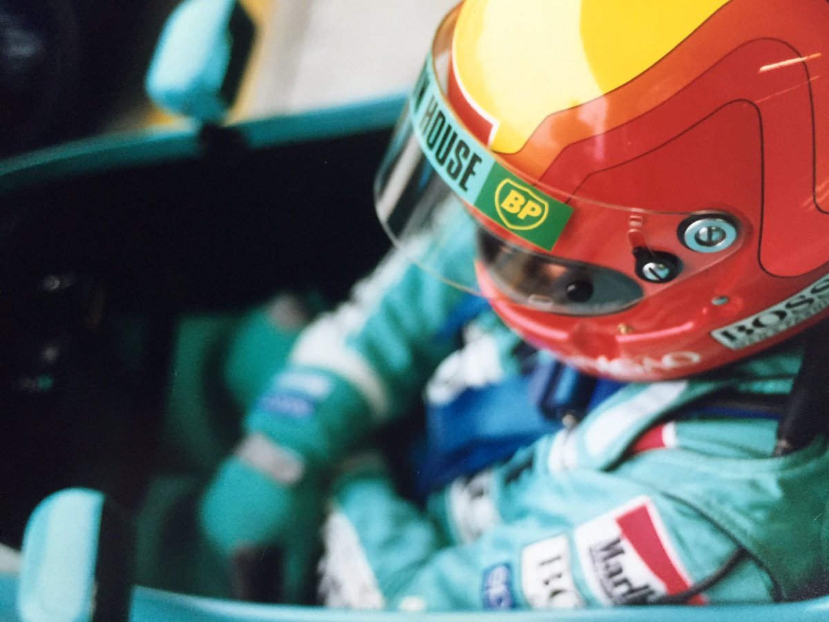 1991 Mauricio Gugelmin Leyton House Arai GP2 Replica F1 Helmet