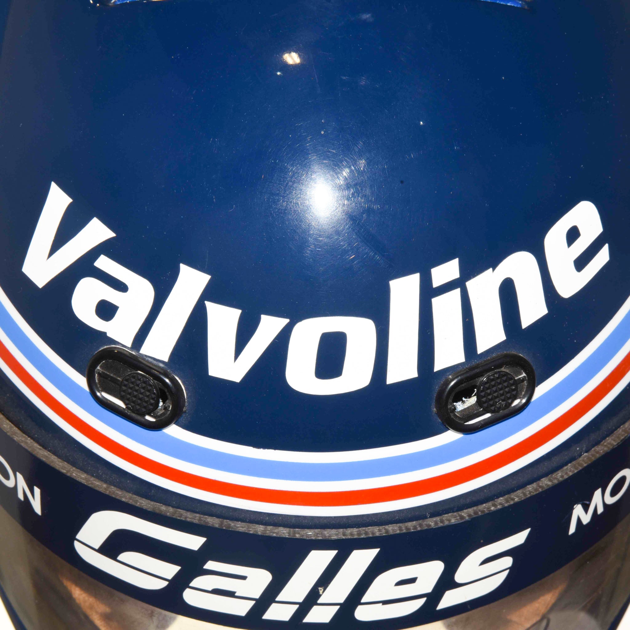 1992 Al Unser Jr. Signed 1 of 250 Replica Bell Vortex Valvoline Galles Indy 500 Helmet