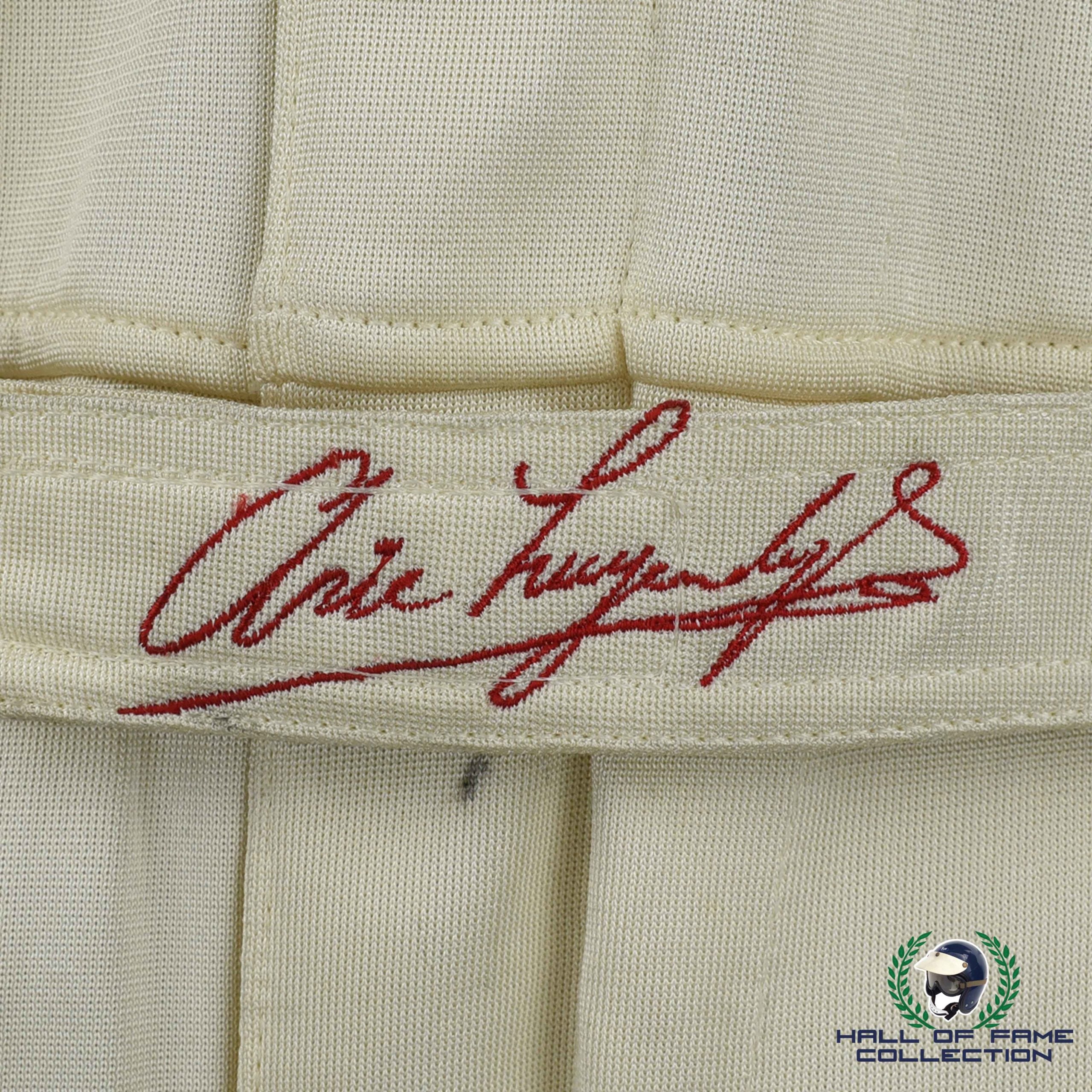 1992 Arie Luyendyk Signed Used Target Chip Ganassi Racing IndyCar Suit