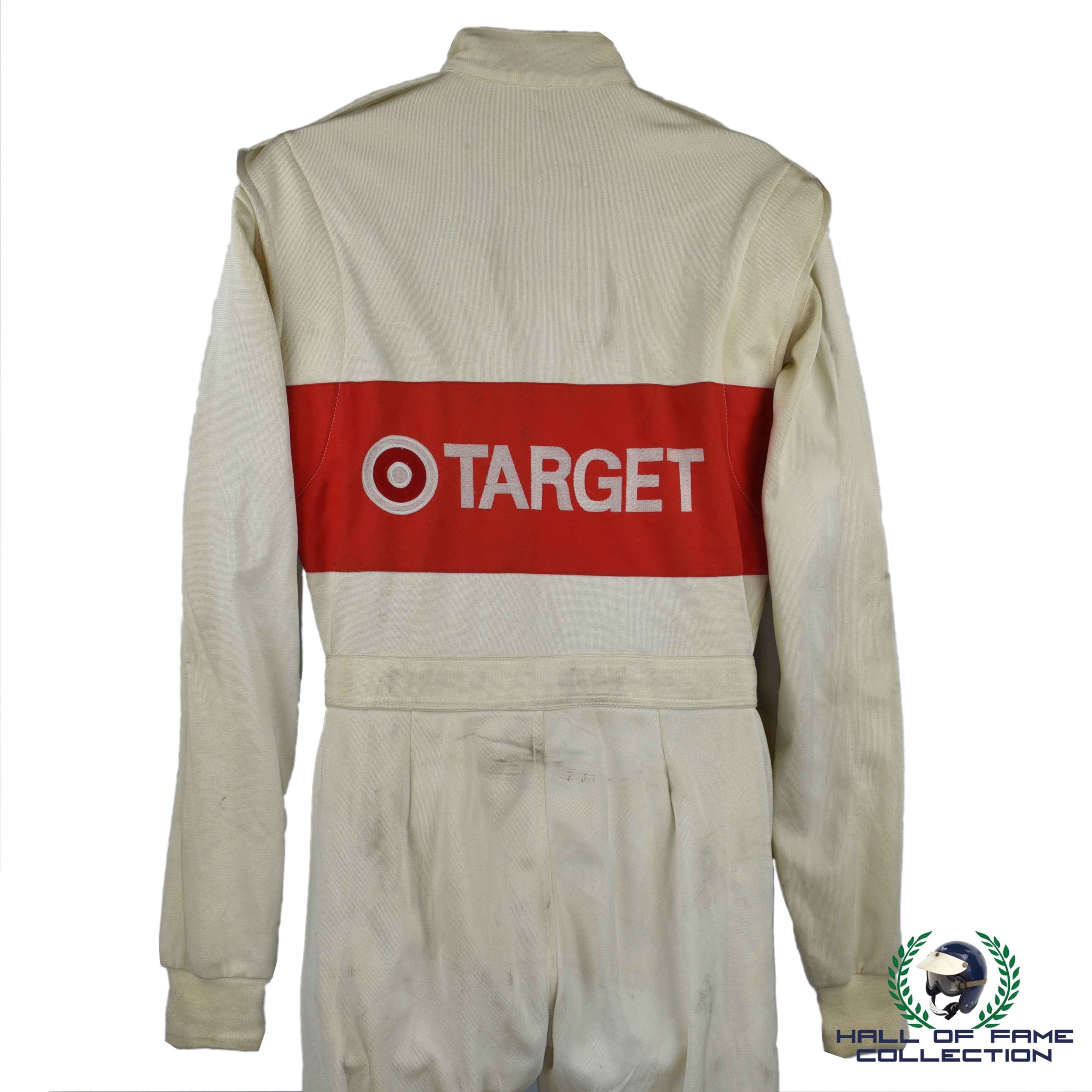 1992 Arie Luyendyk Signed Used Target Chip Ganassi Racing IndyCar Suit