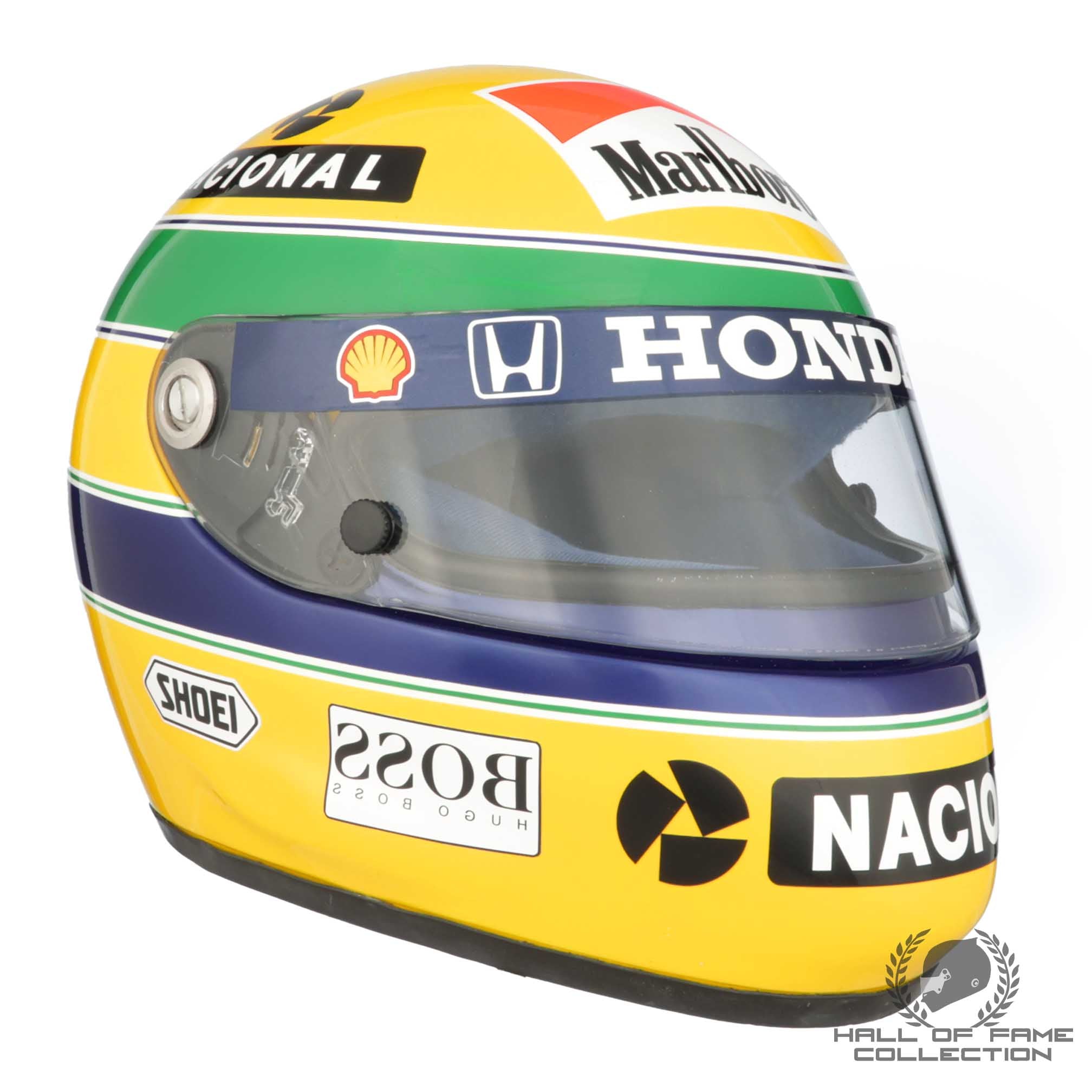 1992 Ayrton Senna Replica McLaren Shoei X4 F1 Helmet