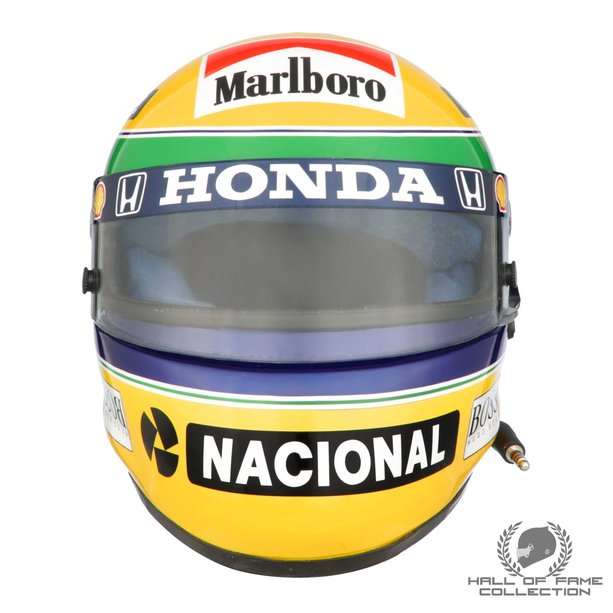 1992 Ayrton Senna Replica McLaren Shoei X4 F1 Helmet