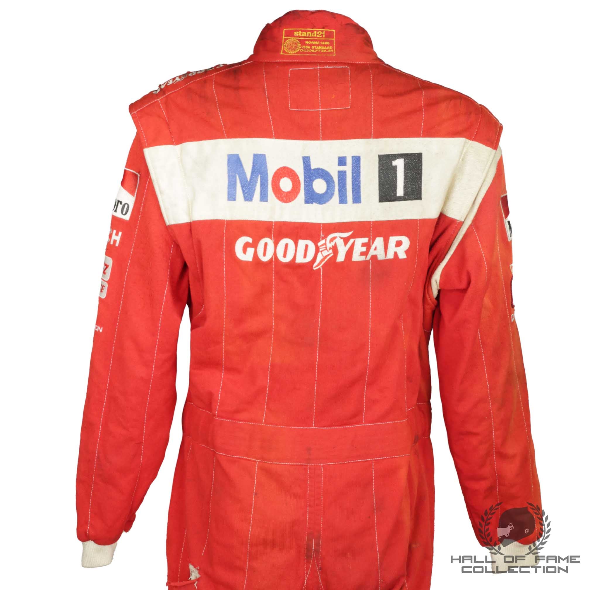 1992 Paul Tracy Signed Race Used Team Penske IndyCar Suit