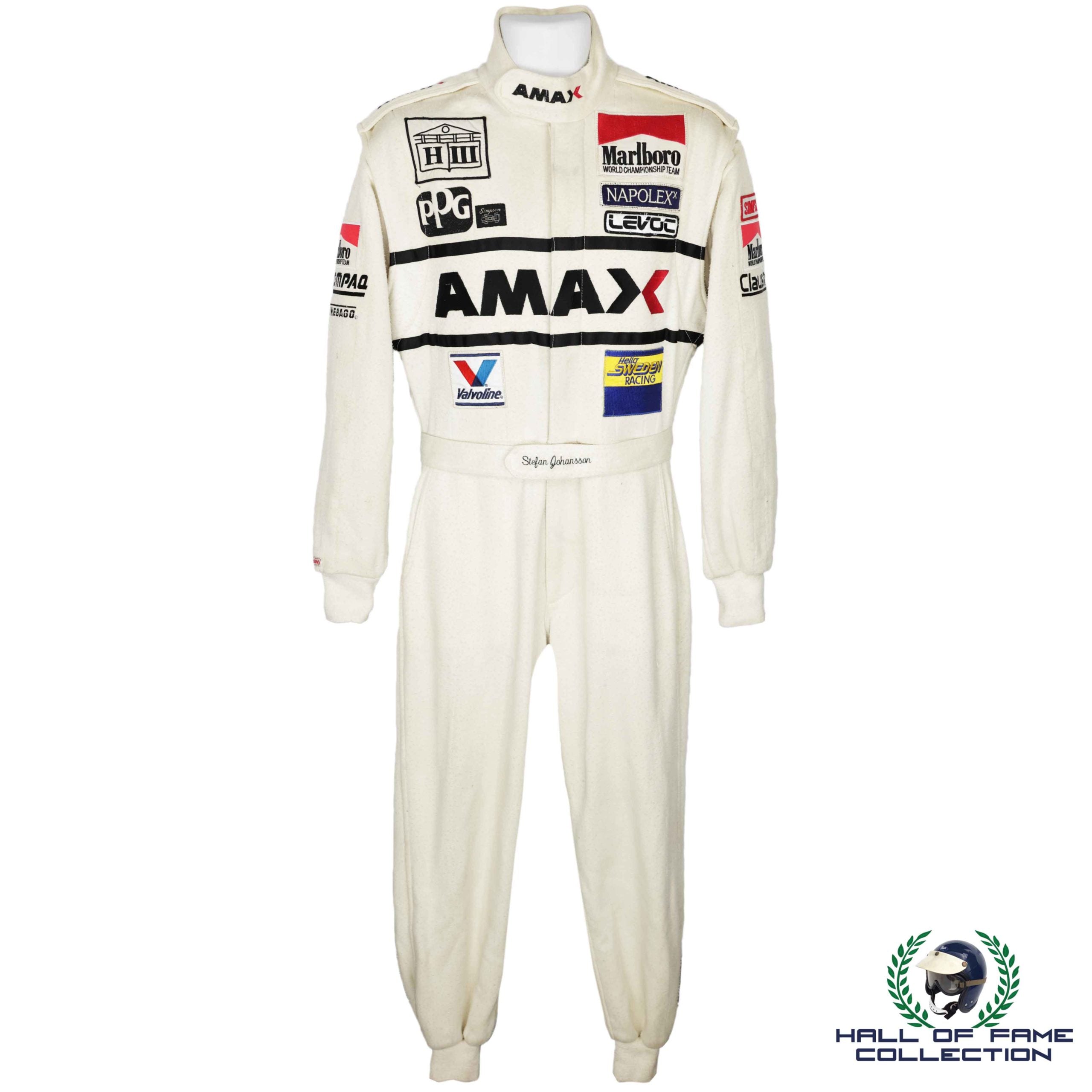 1992 Stefan Johansson Race Used Bettenhausen Racing IndyCar Suit