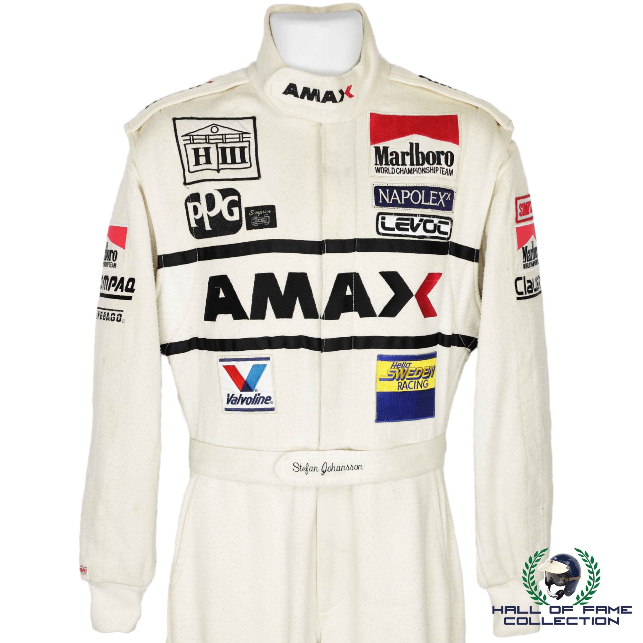 1992 Stefan Johansson Race Used Bettenhausen Racing IndyCar Suit