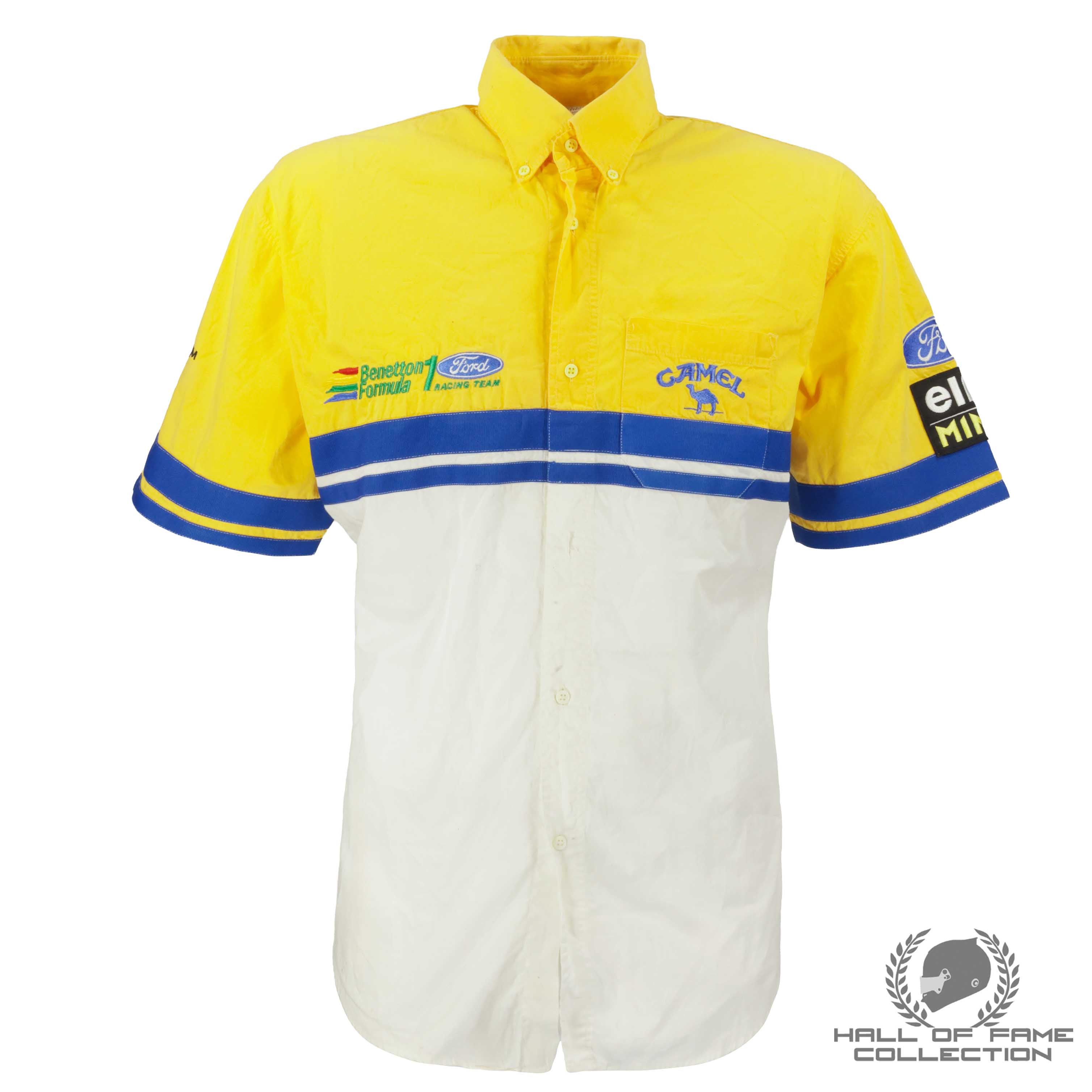 ベネトン・フォーミュラ ピットクルーシャツ BENETTON F1 1992 Benetton F1 Team Issued XL Shirt - Hall of Fame Collection