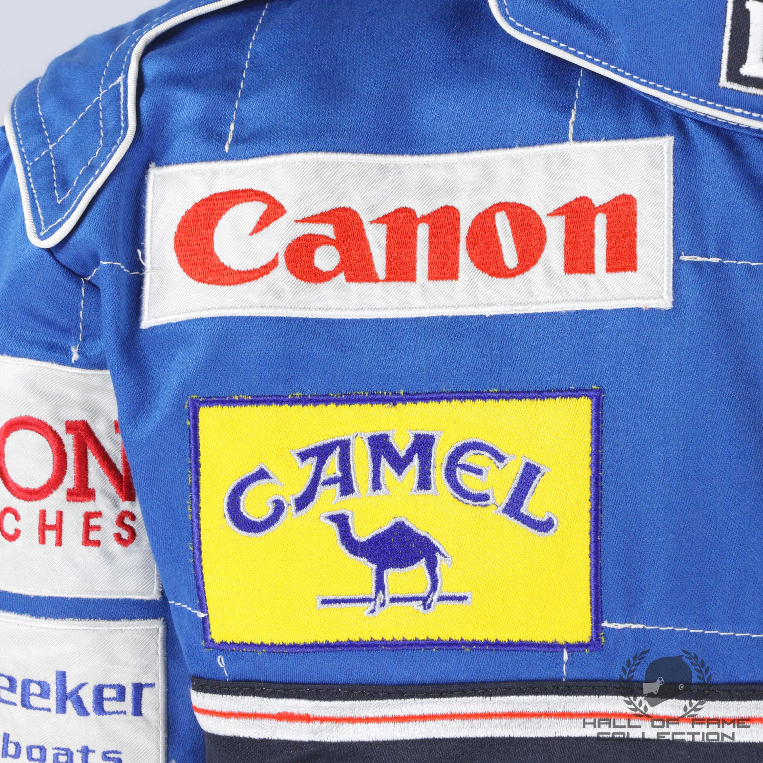 1992 Nigel Mansell Original Championship Season Willams Renault F1 Suit