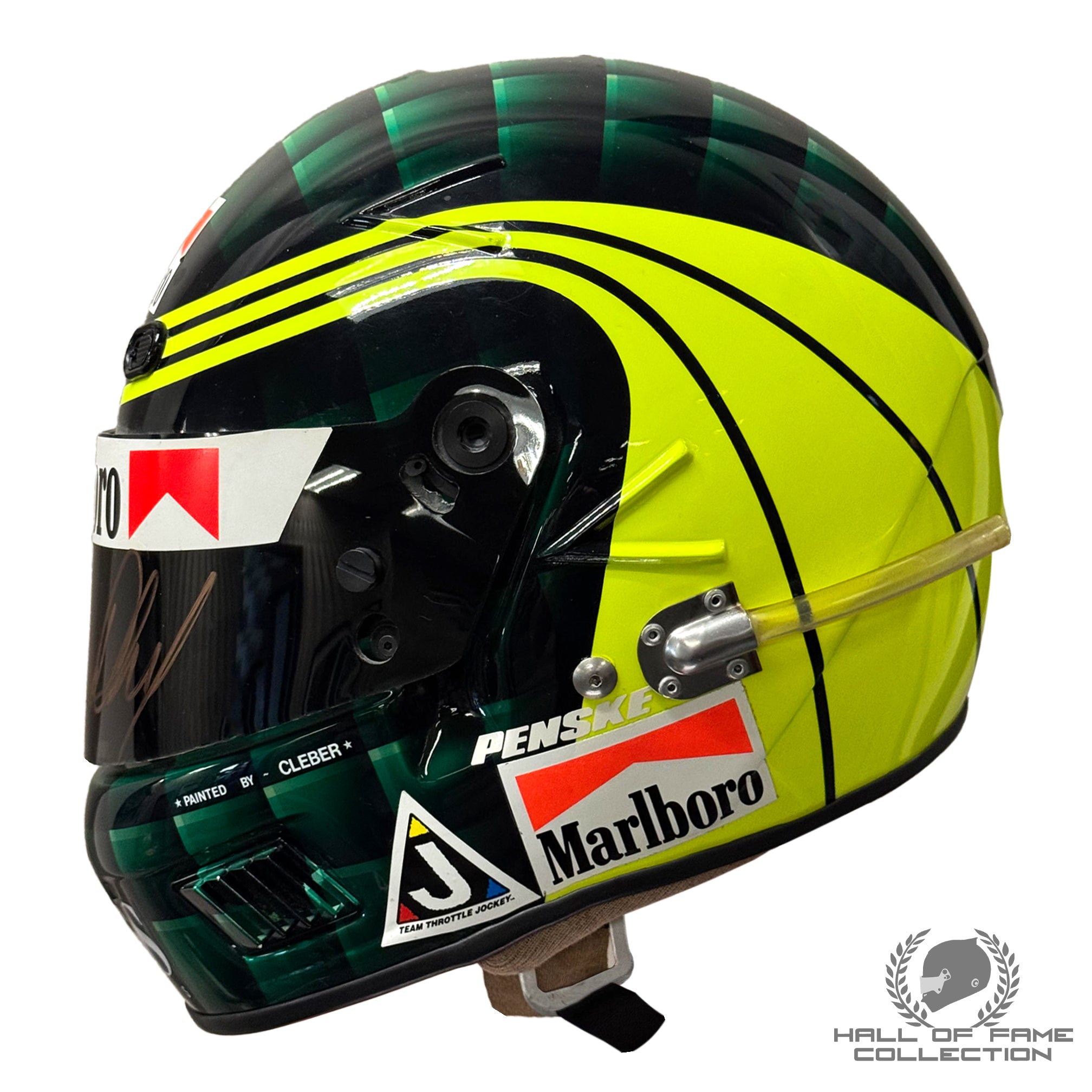 1991 Paul Tracy First Penske Racing Test Used IndyCar Helmet