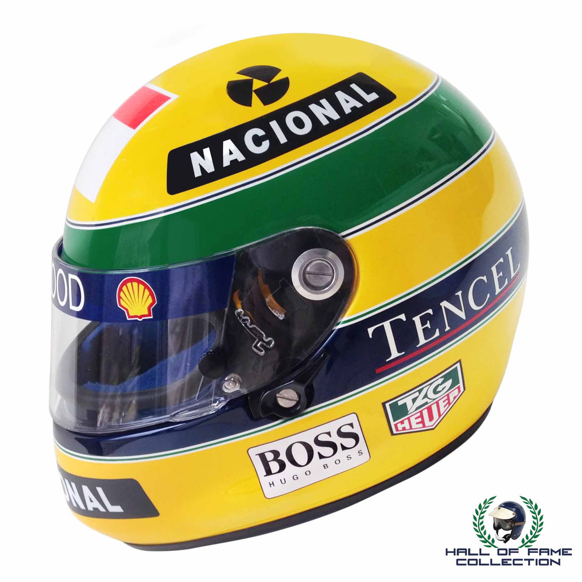 shoei 93 helmet india 1993 Ayrton Senna Race Used German Grand Prix Shoei X4 McLaren Ford F1