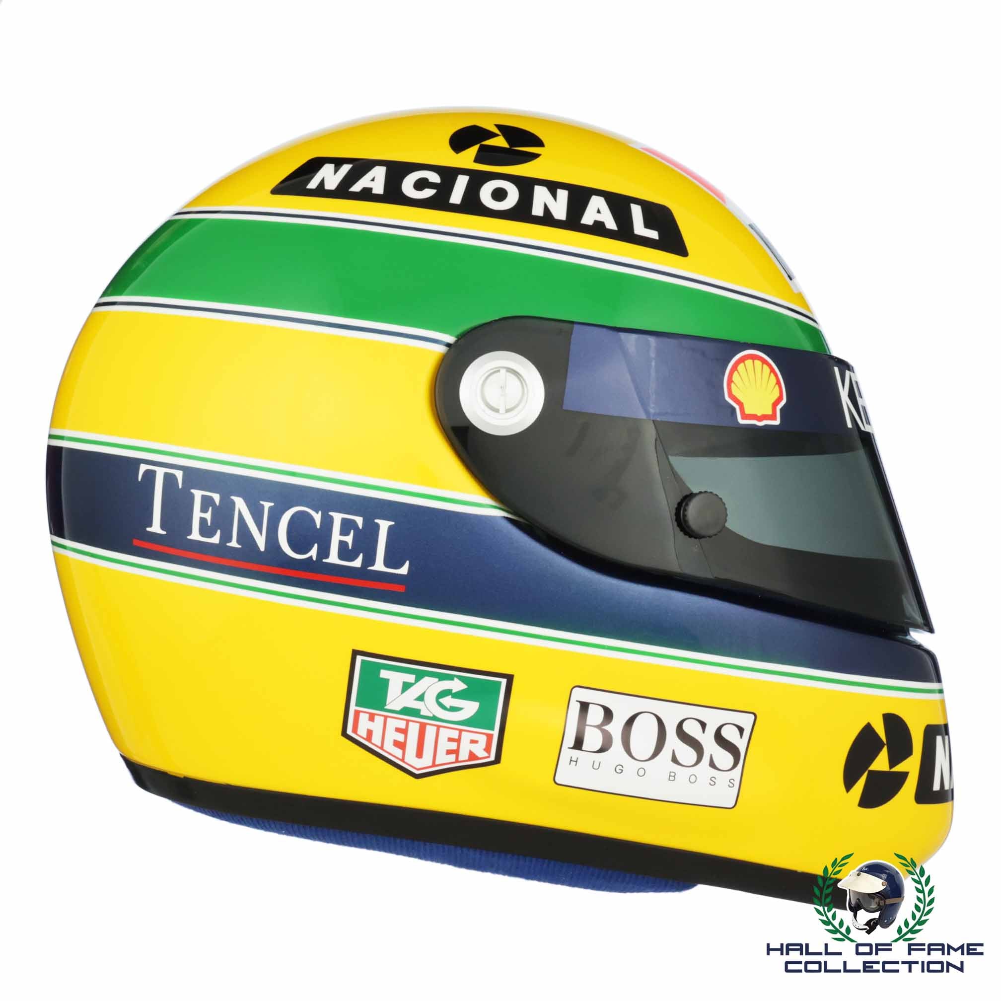 1993 Ayrton Senna Shoei X4 Marlboro McLaren Replica F1 Helmet