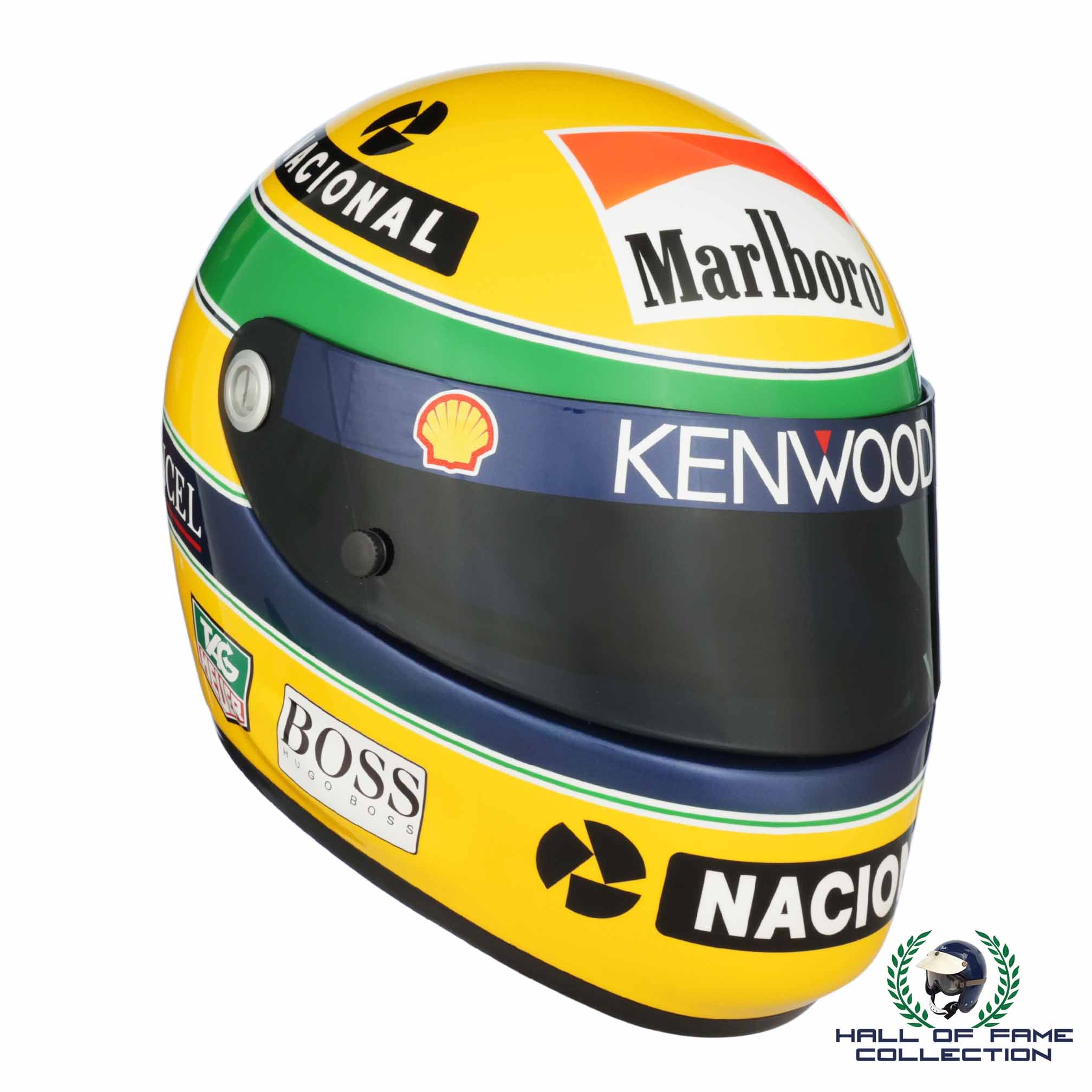 1993 Ayrton Senna Shoei X4 Marlboro McLaren Replica F1 Helmet