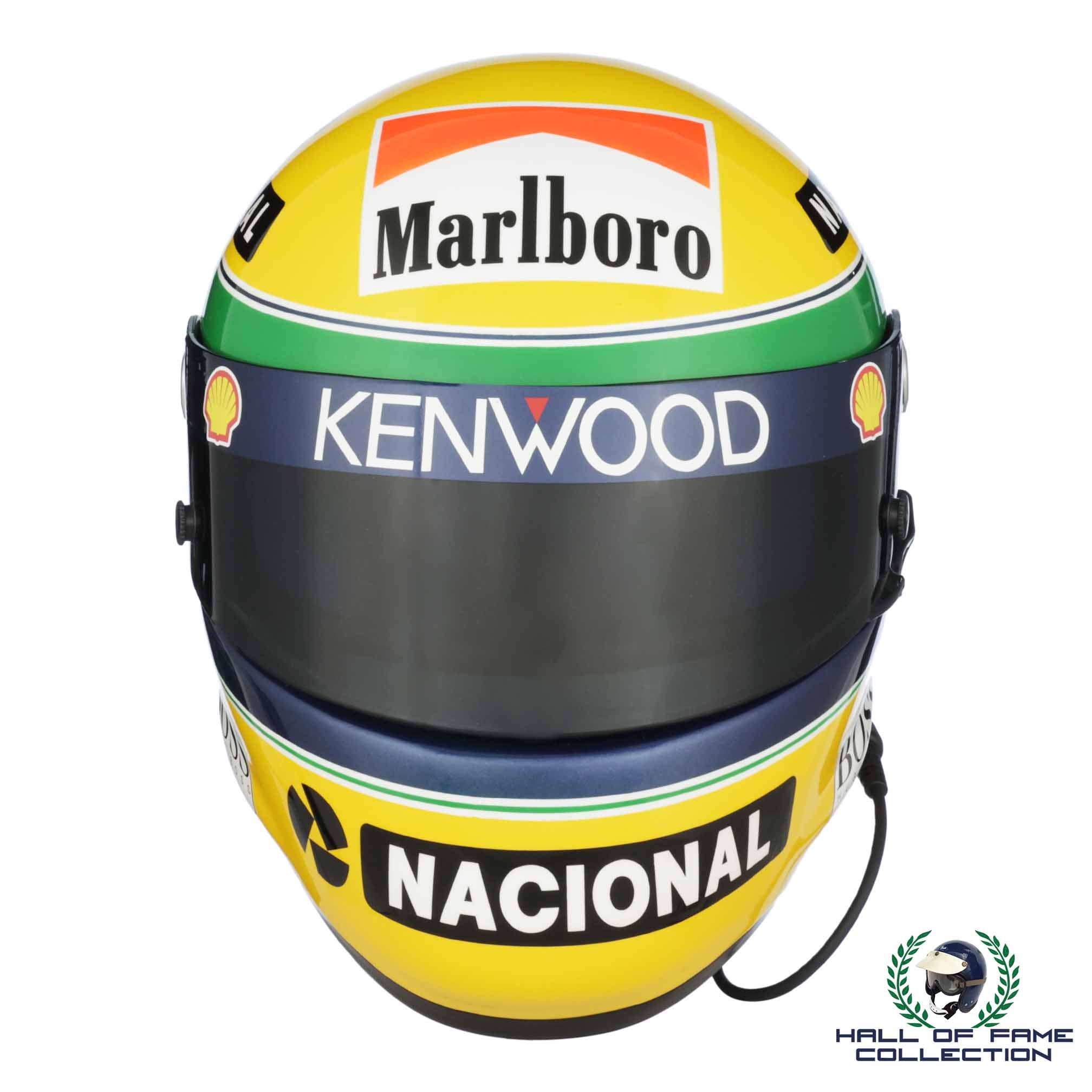 1993 Ayrton Senna Shoei X4 Marlboro McLaren Replica F1 Helmet