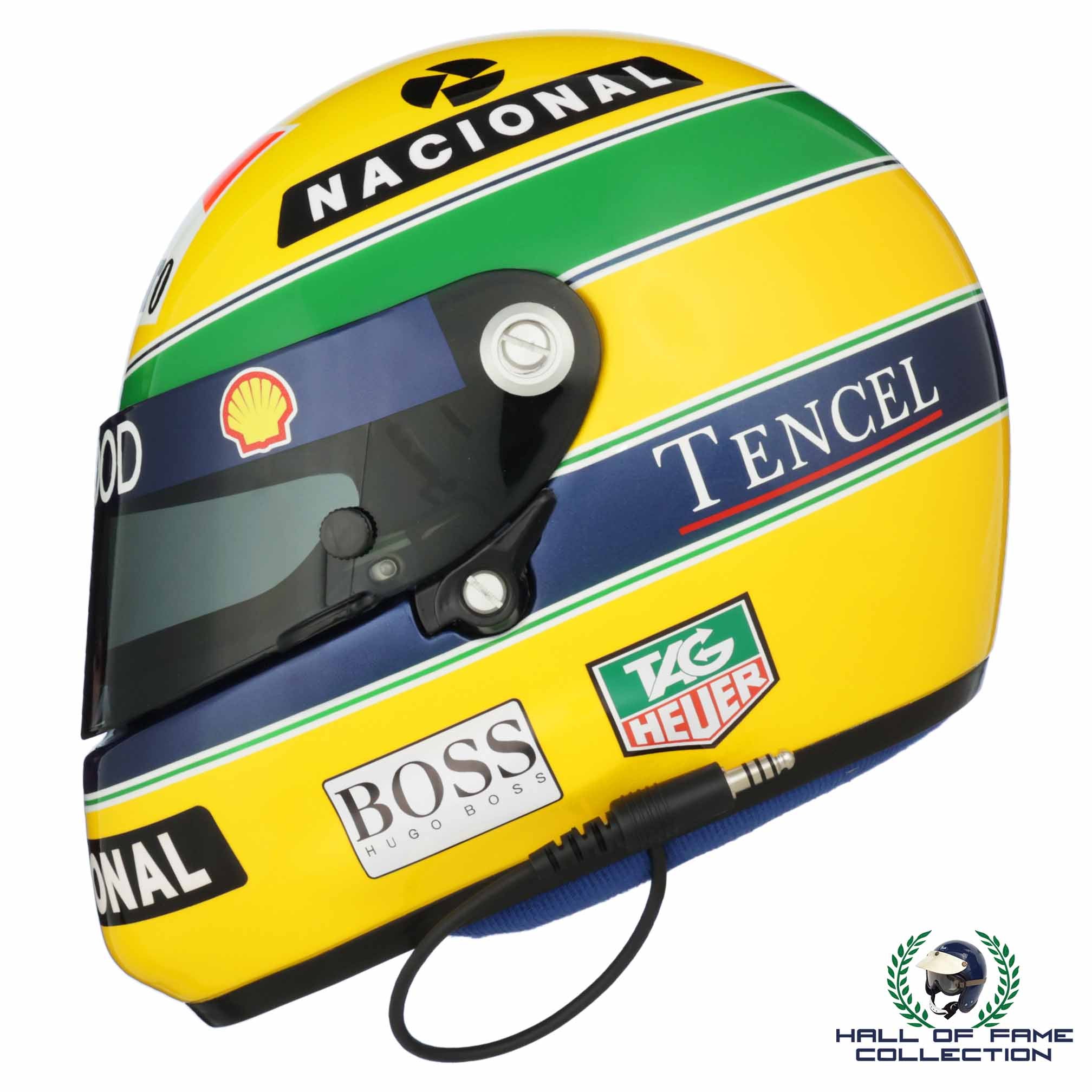 1993 Ayrton Senna Shoei X4 Marlboro McLaren Replica F1 Helmet