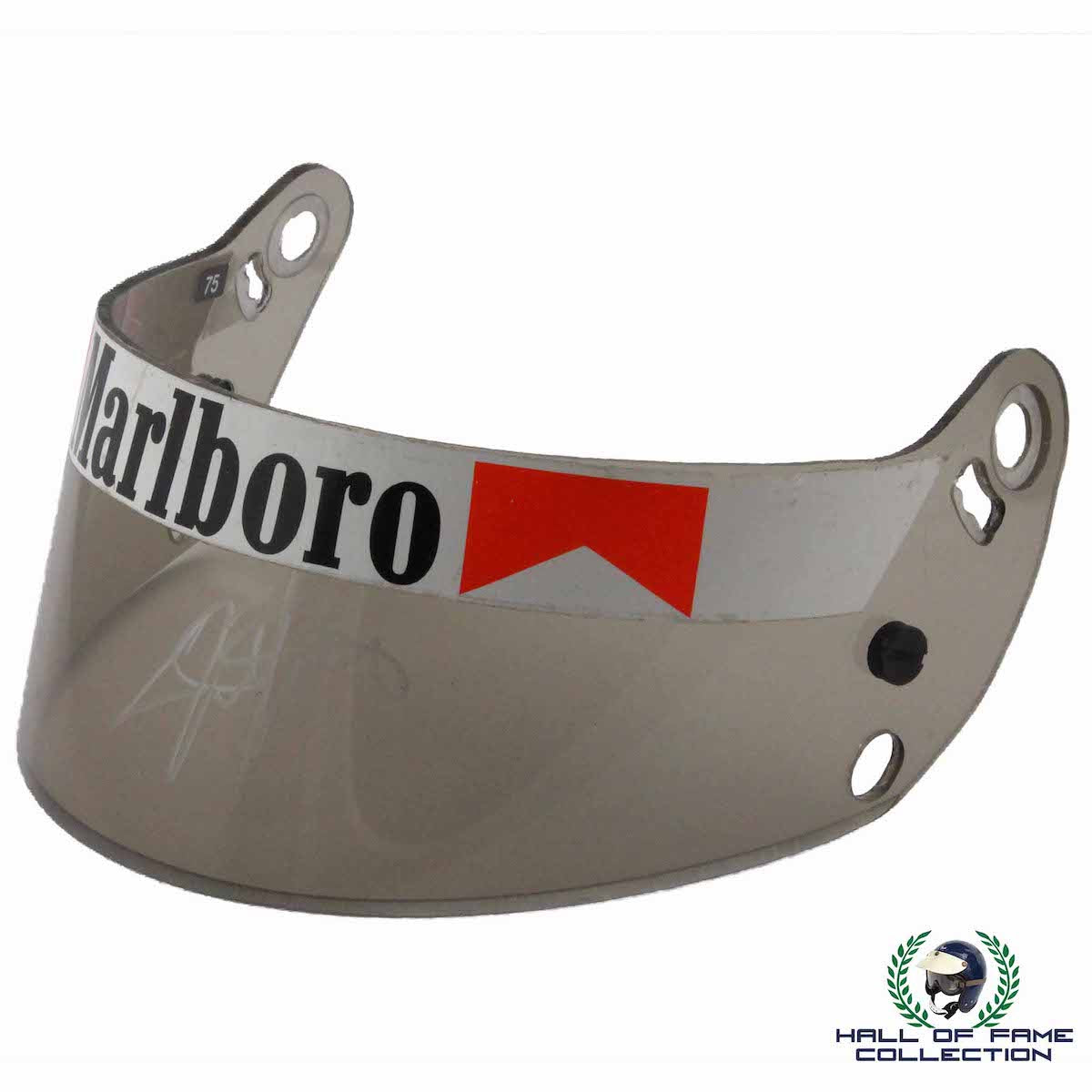 1993 Emerson Fittipaldi Signed Race Used Team Penske IndyCar Visor