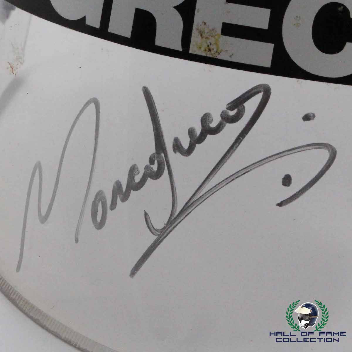 1993 Marco Greco Signed Race Used International Sport IndyCar Visor