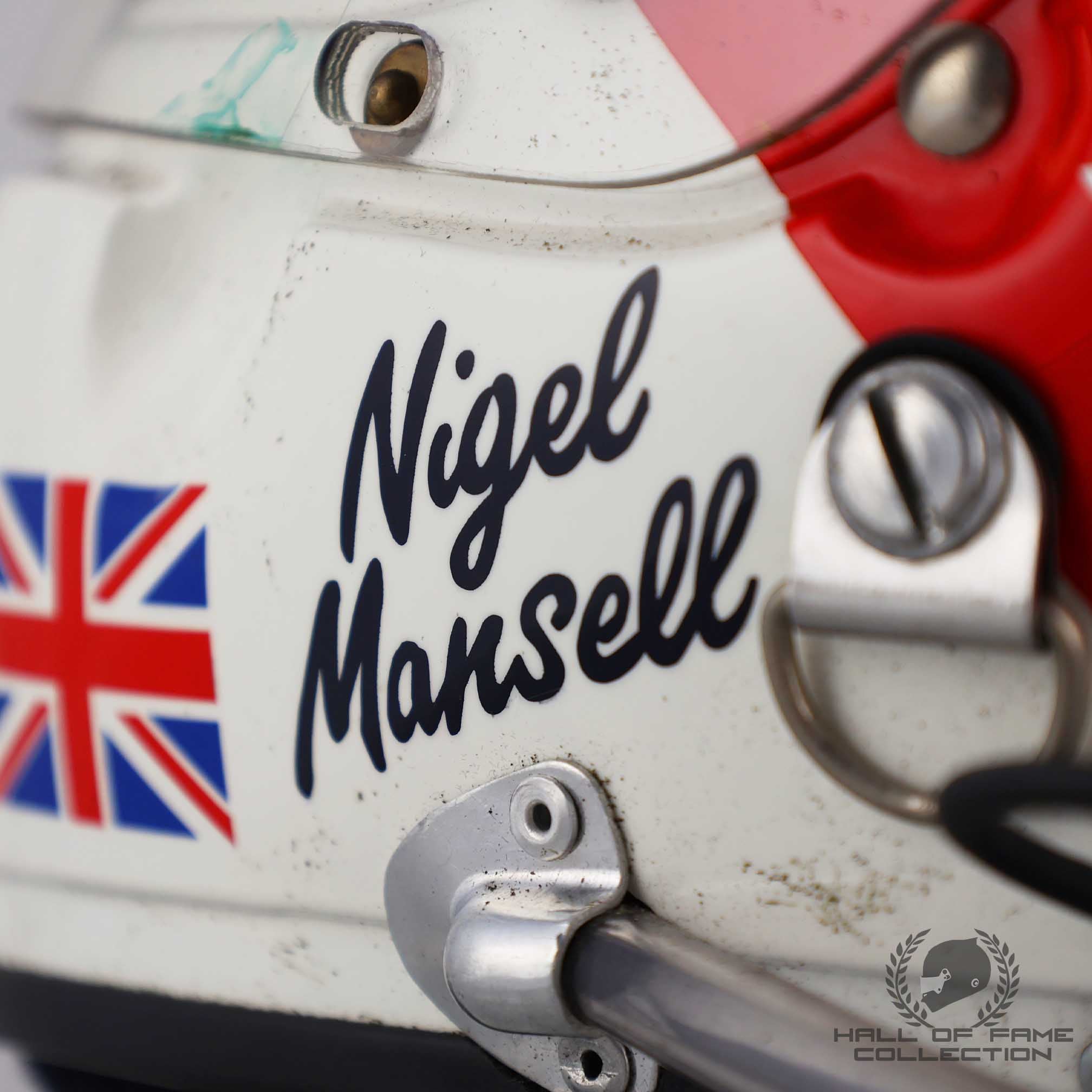 1993 Nigel Mansell Signed Race Used Newman Haas Racing IndyCar Helmet & Suit