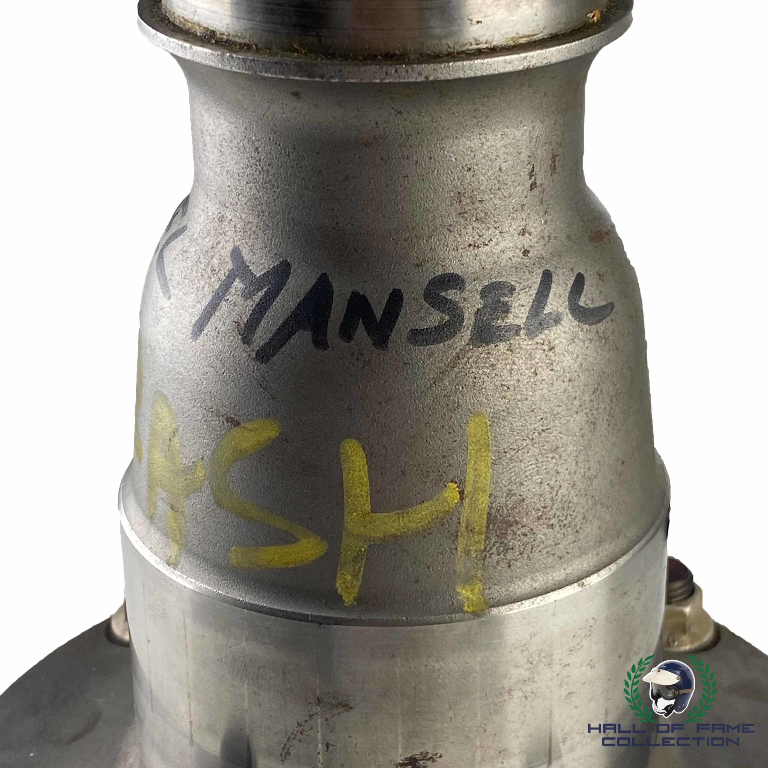 1993 Nigel Mansell Original Newman Haas Racing Phoenix Crash IndyCar Wheel Hub