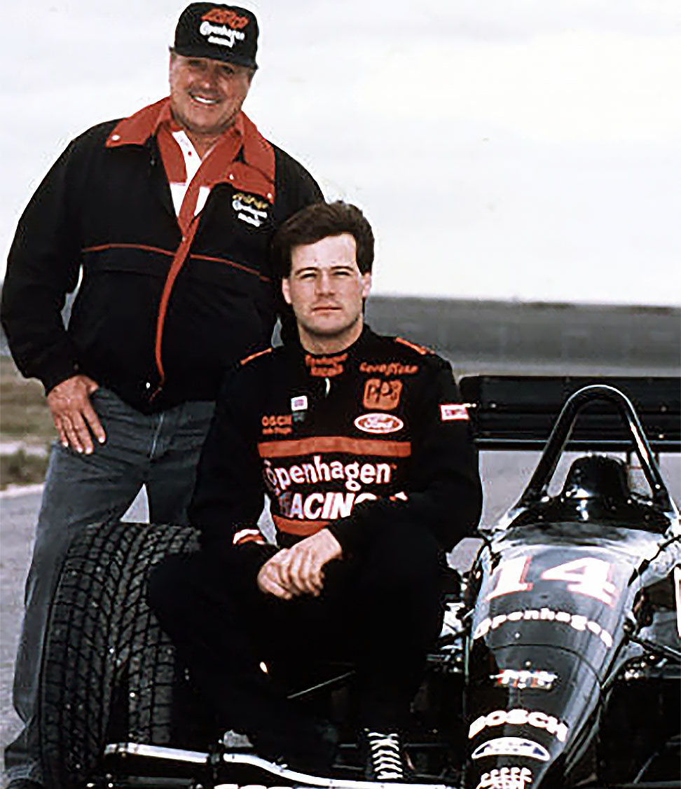 1993 Robby Gordon Signed Race Used A.J. Foyt Racing Cart IndyCar helmet