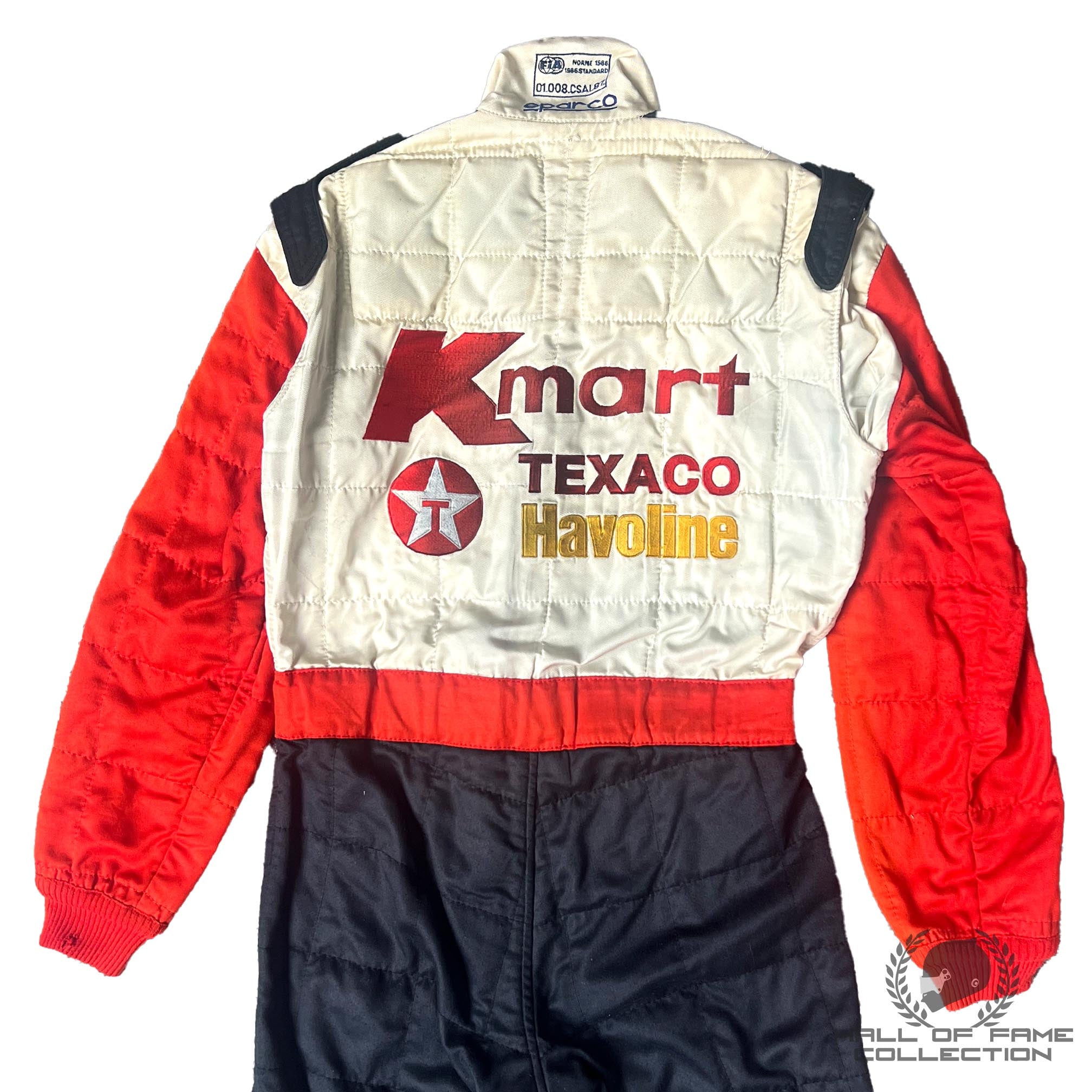 1993 Mario Andretti Signed Race Used Newman-Haas Racing IndyCar Suit