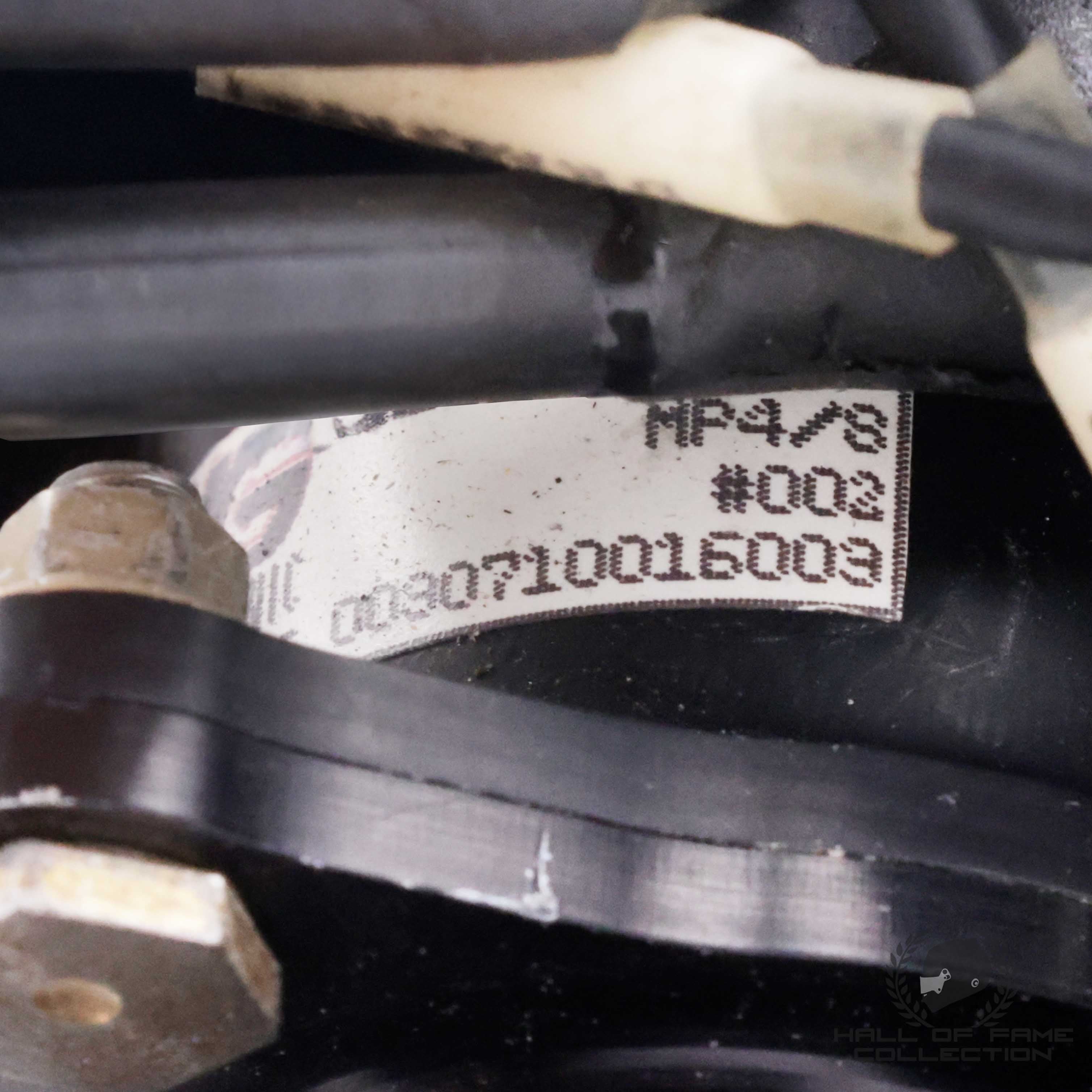 1993 Ayrton Senna Race Used McLaren MP4/8 F1 Steering Wheel