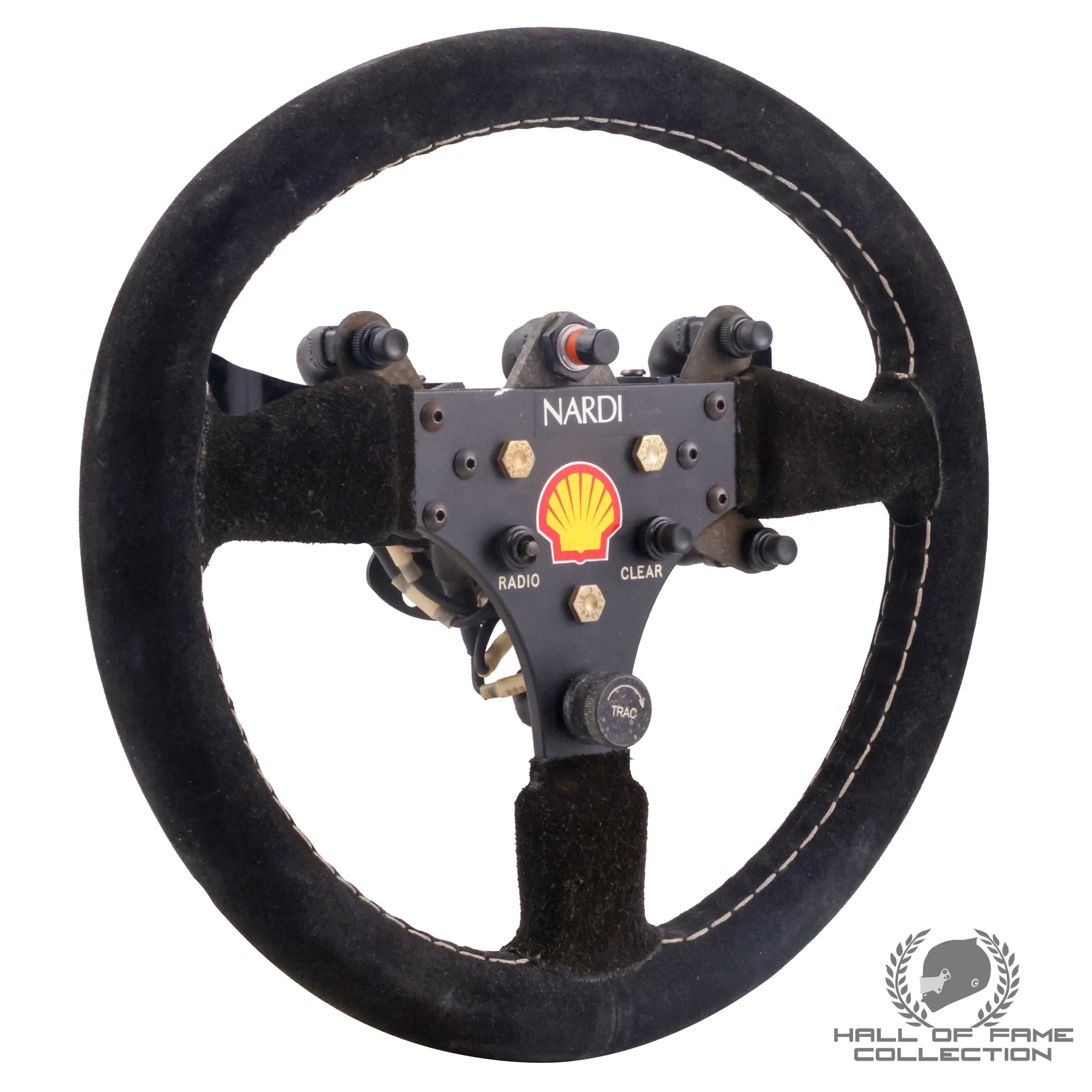 Omas Ayrton Senna Speed Black ローラーボール 1993 Ayrton Senna Race Used McLaren MP4/8 F1 Steering Wheel