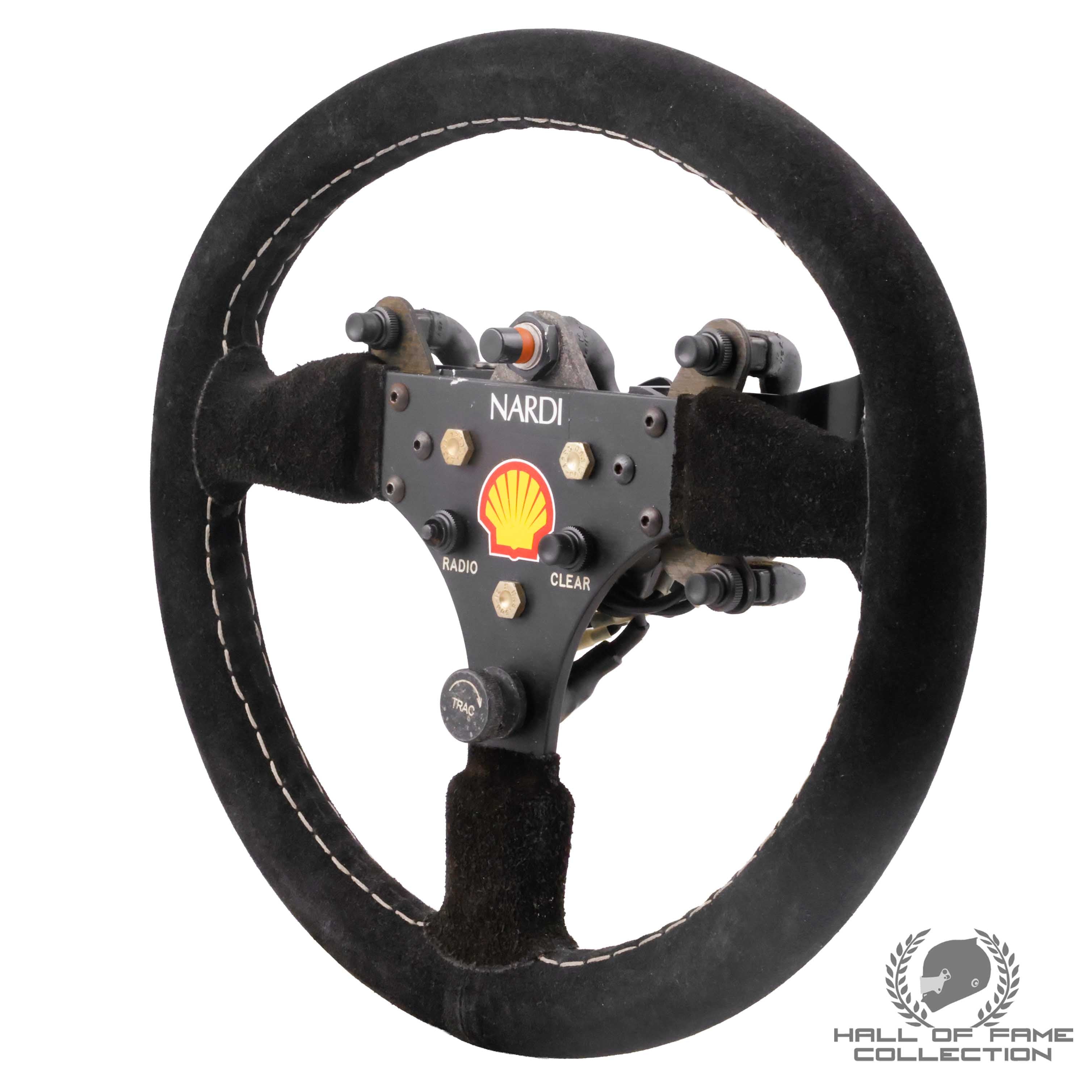 1993 Ayrton Senna Race Used McLaren MP4/8 F1 Steering Wheel