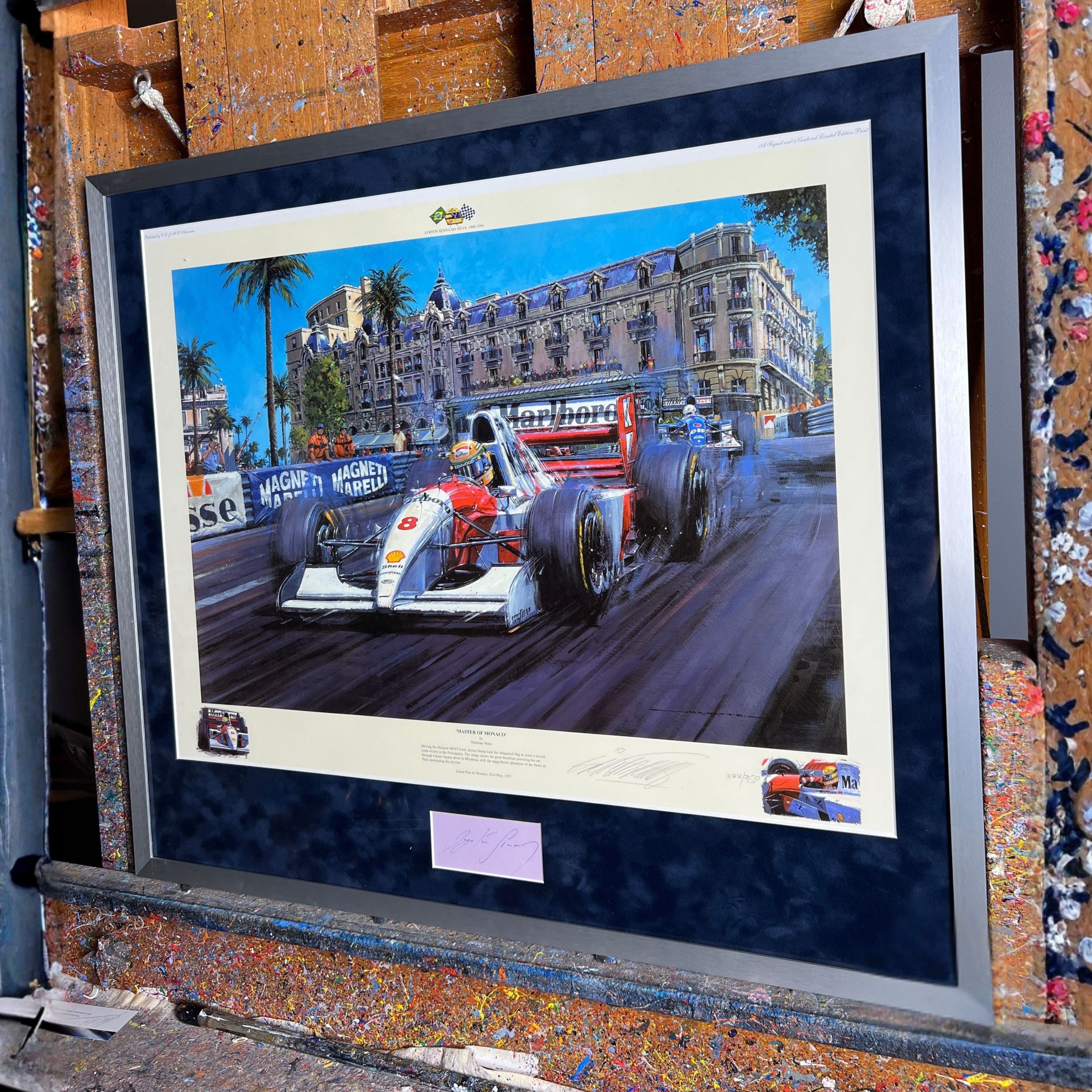 1993 Ayrton Senna Signed 