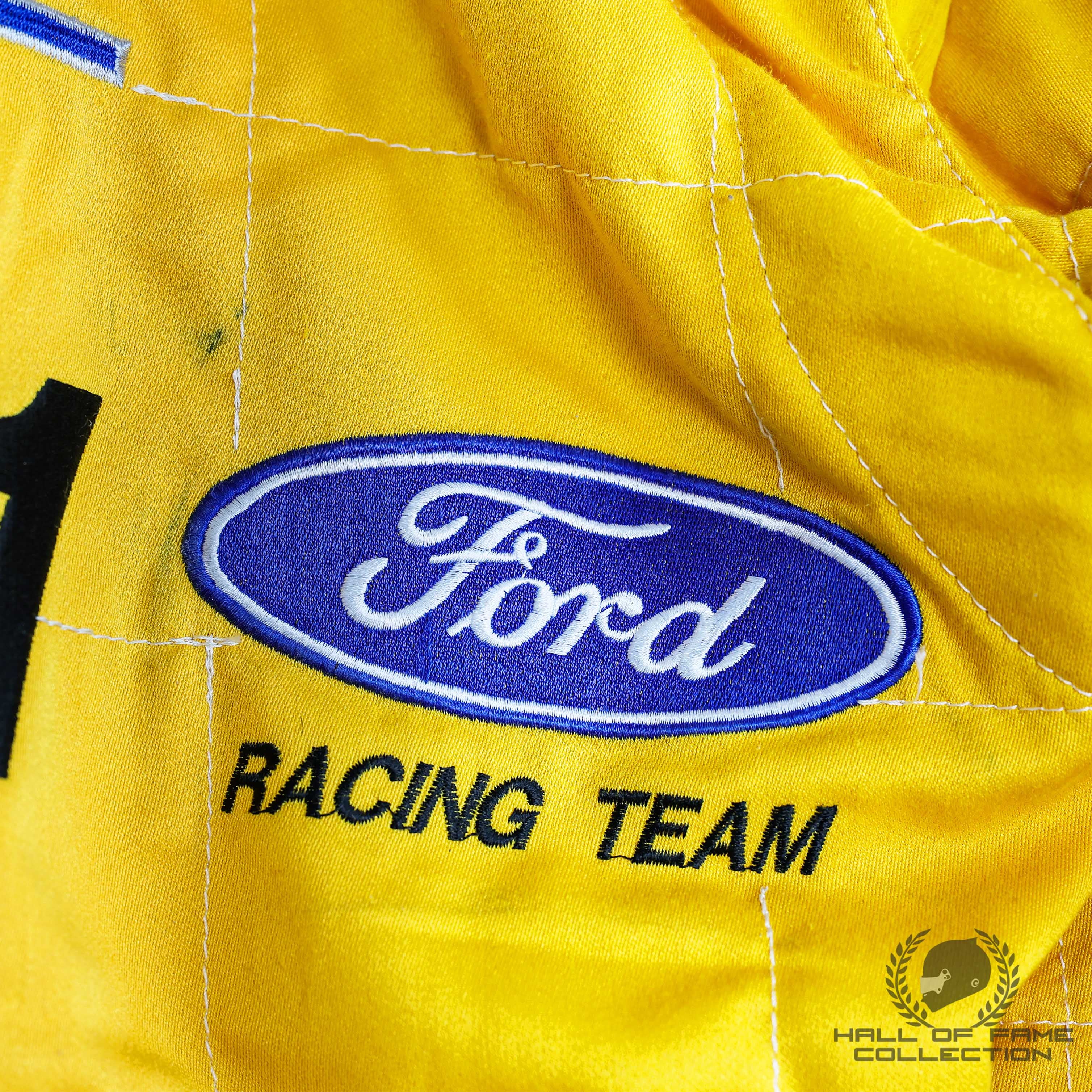 1993 Michael Schumacher Monaco GP Race Used Camel Benetton Ford F1 Suit