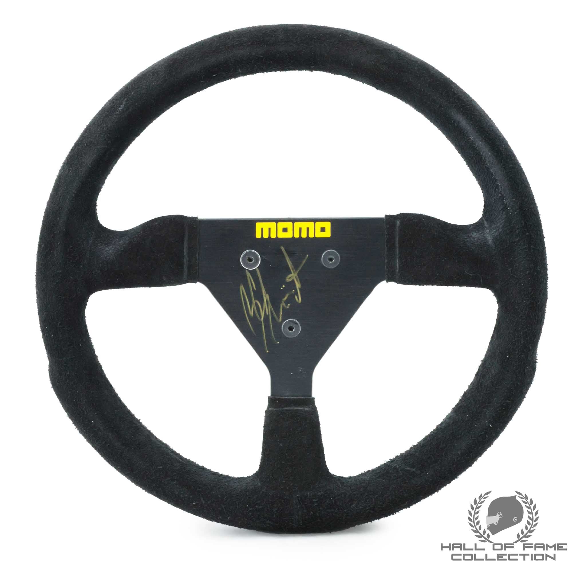 BENETTON ステアリング 1993 Michael Schumacher Signed Camel Benetton Ford F1 Steering