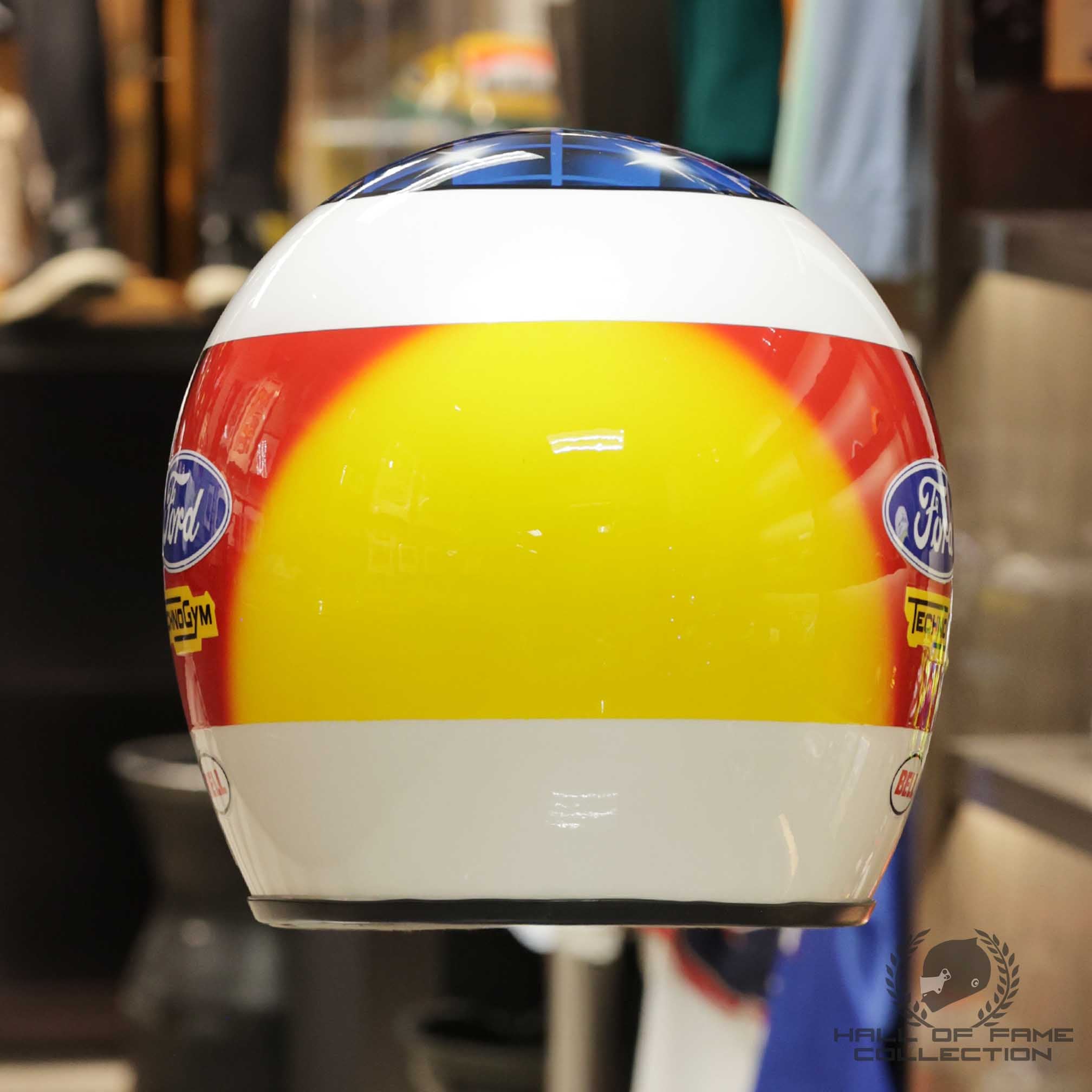 1994 Michael Schumacher Signed Replica 1st World Championship Benetton F1 Helmet
