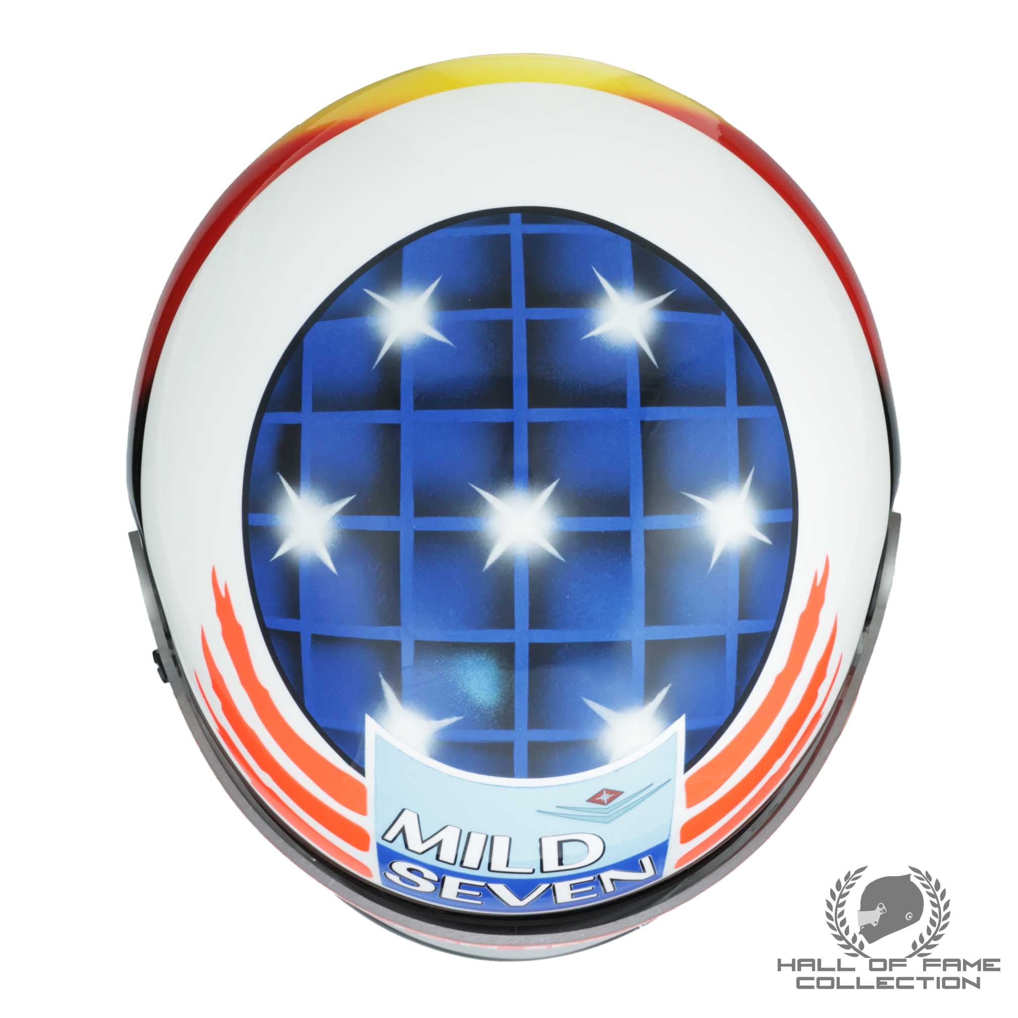 1994 Michael Schumacher Signed Replica 1st World Championship Benetton F1 Helmet