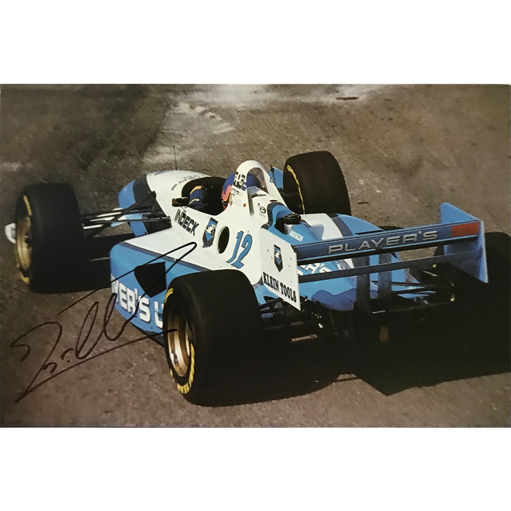 1994 Jacques Villeneuve Signed Forsythe-Green Racing 6.5 x 4.5 IndyCar Photograph