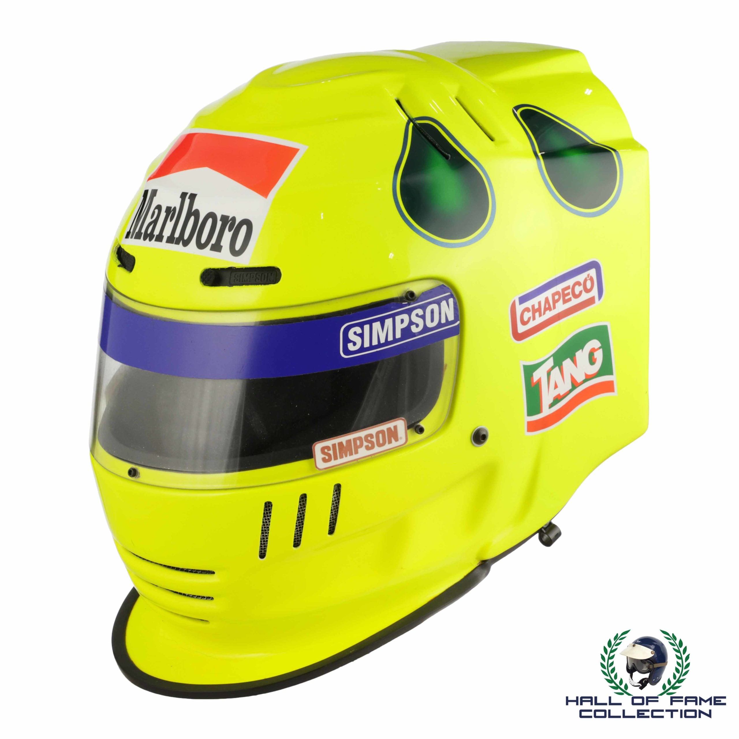 1995 Christian Fittipaldi Rare Simpson Velociraptor Indy 500 Special Qualifying Helmet