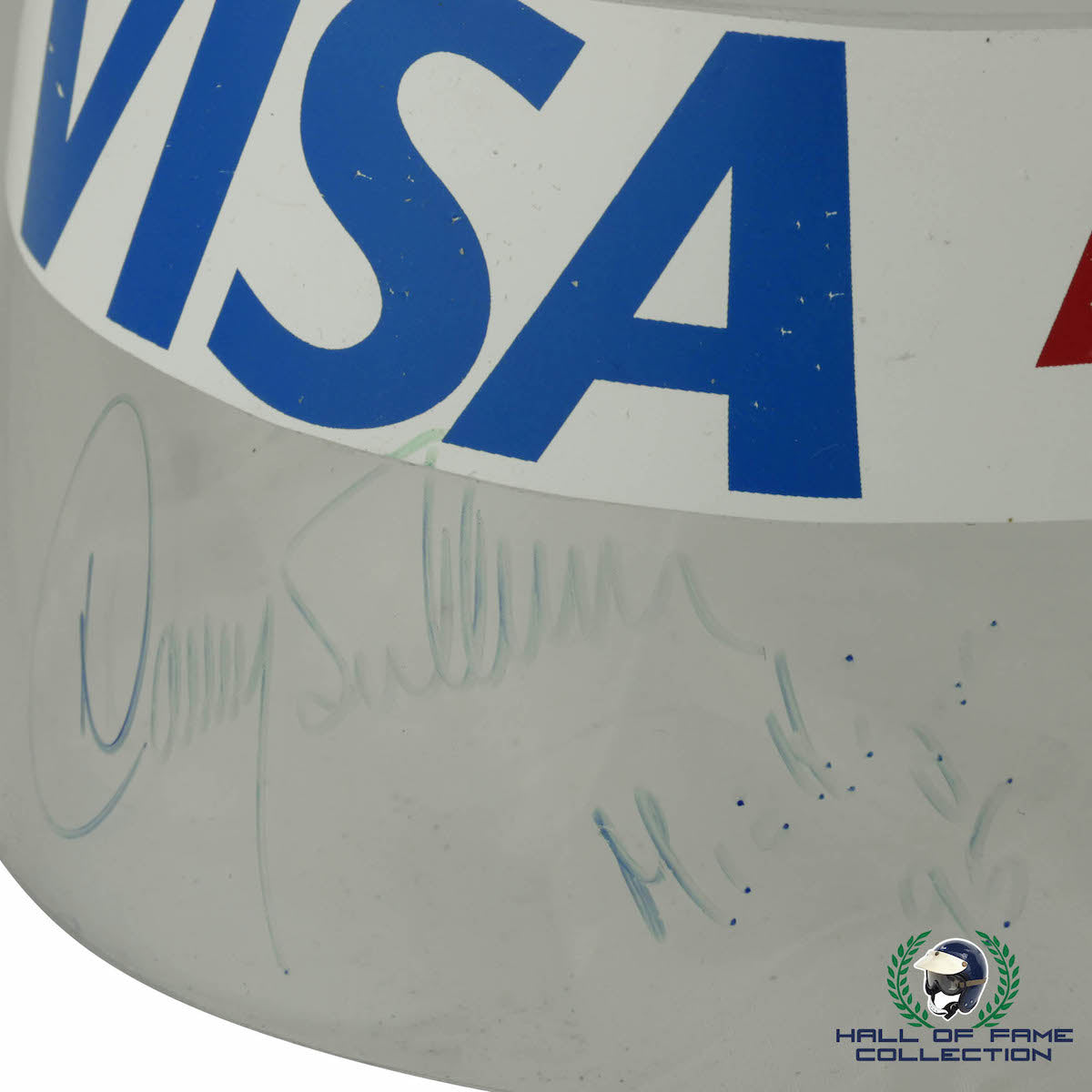 1995 Danny Sullivan Signed PacWest Racing IndyCar Visor