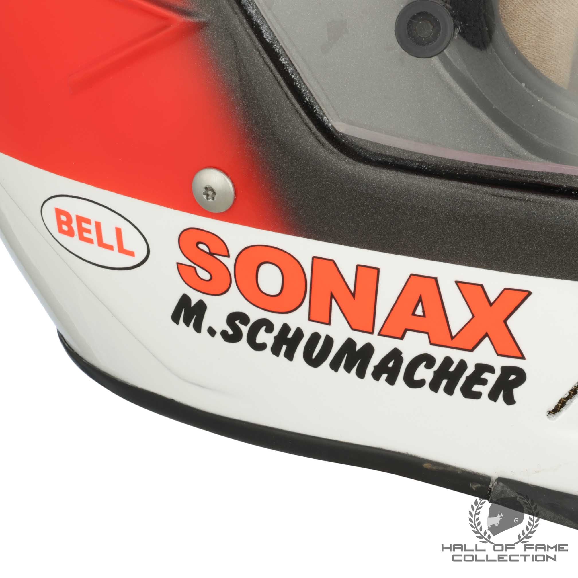 1995 Michael Schumacher 2nd World Championship Benetton Renault Replica F1 Helmet