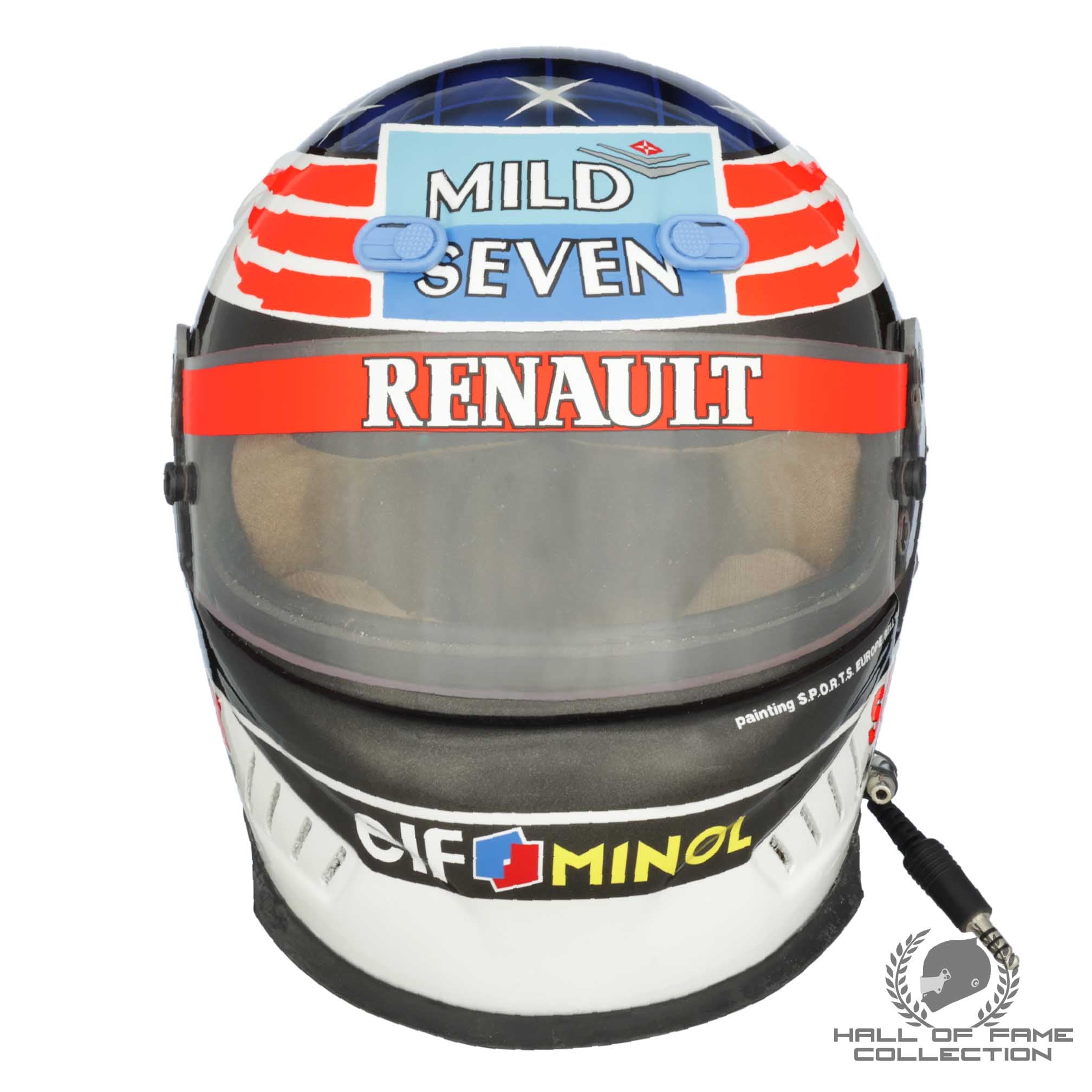 1995 Michael Schumacher 2nd World Championship Benetton Renault Replica F1 Helmet