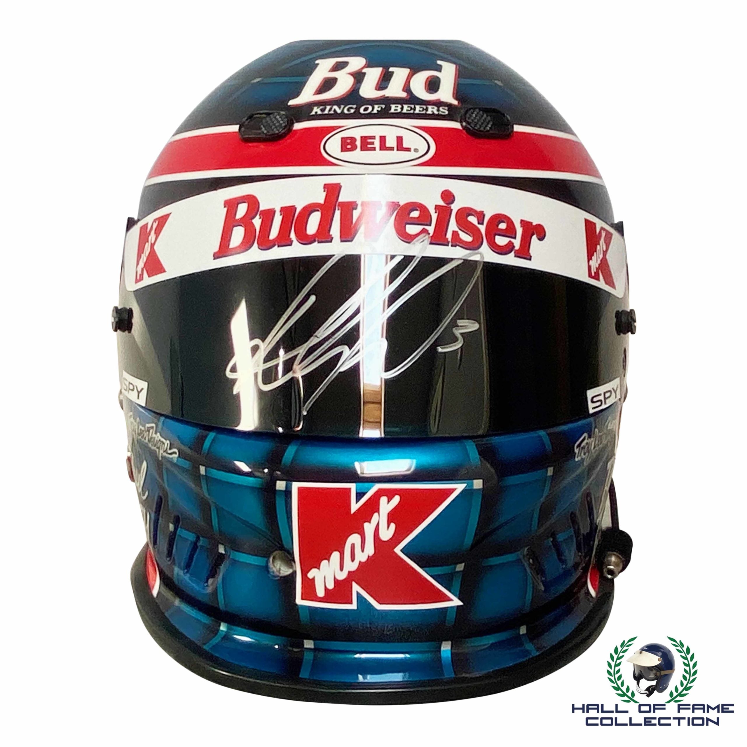 1995 Paul Tracy Signed Indy 500 Used Newman Haas Bell Feuling IndyCar Helmet