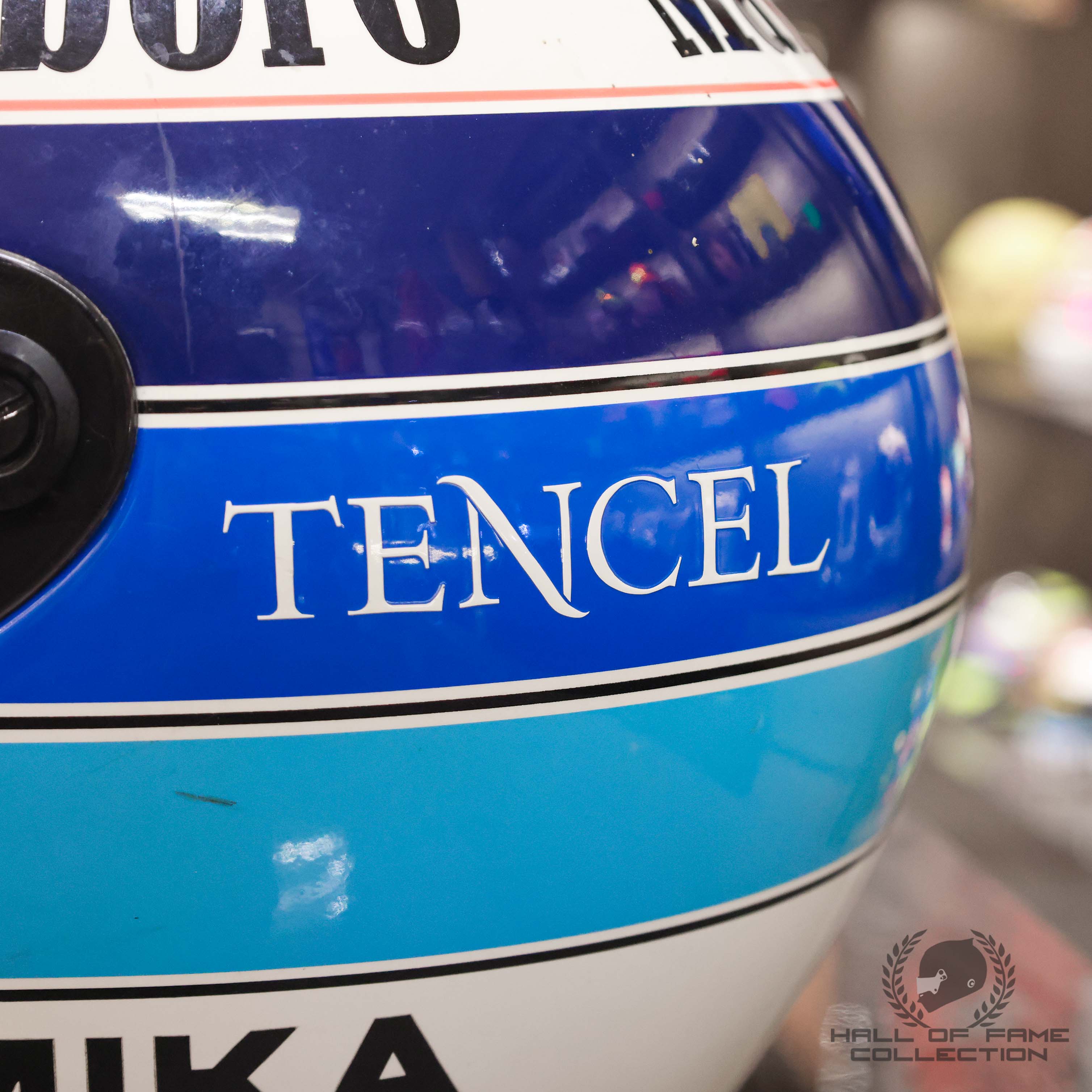 1995 Mika Hakkinen Signed Marlboro McLaren Mercedes F1 Helmet