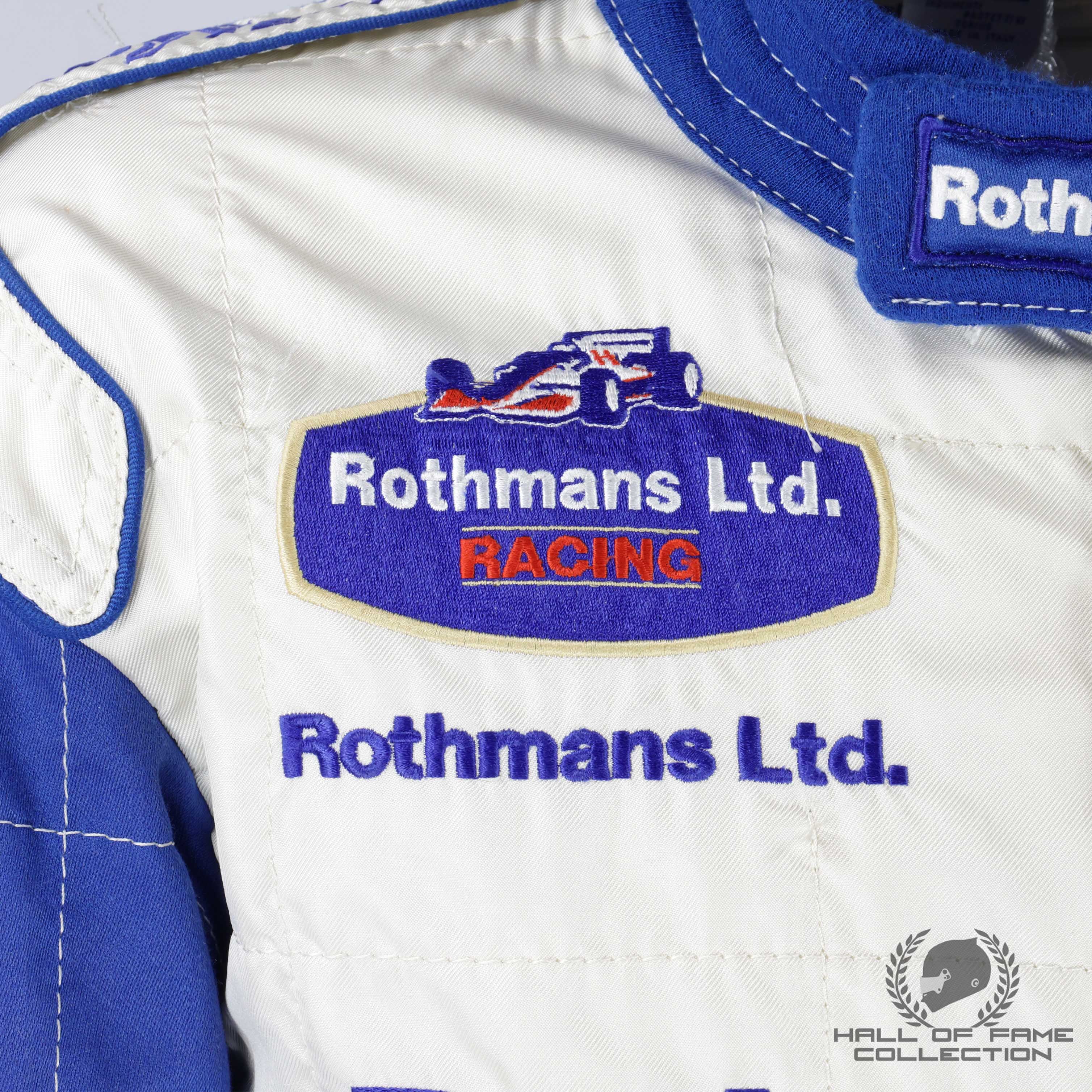 1995 Damon Hill Original Rothmans Williams F1 Suit