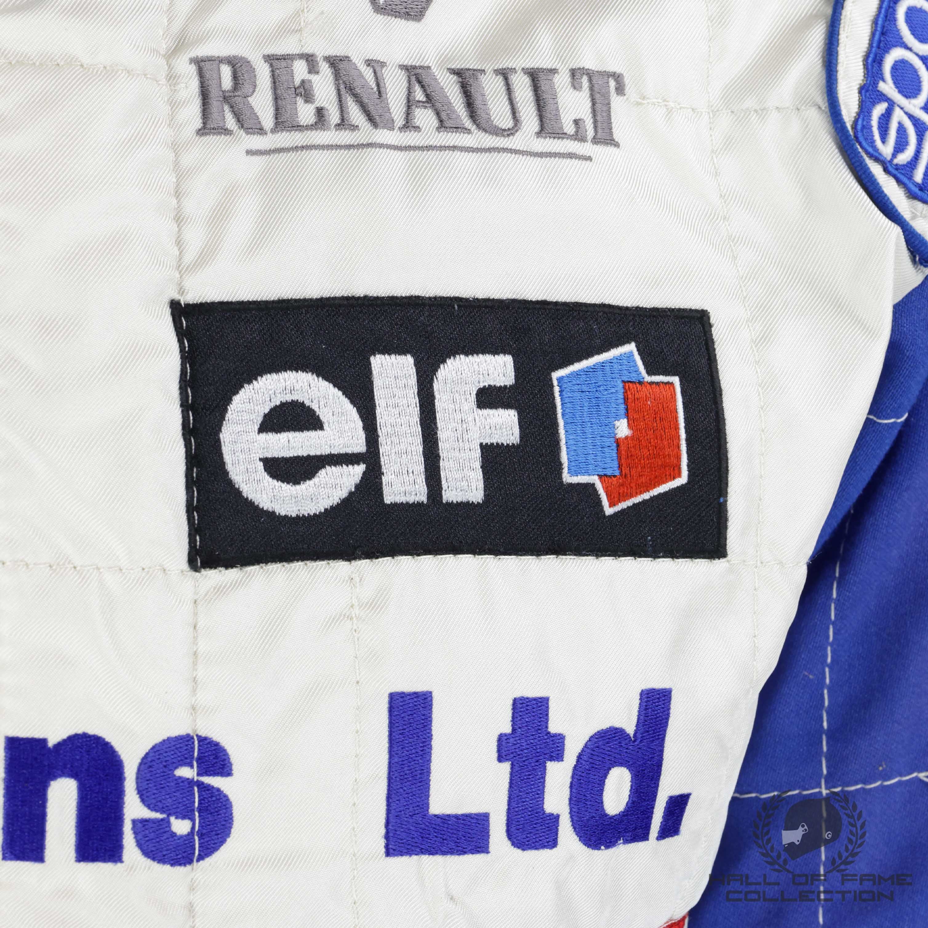 1995 Damon Hill Original Rothmans Williams F1 Suit