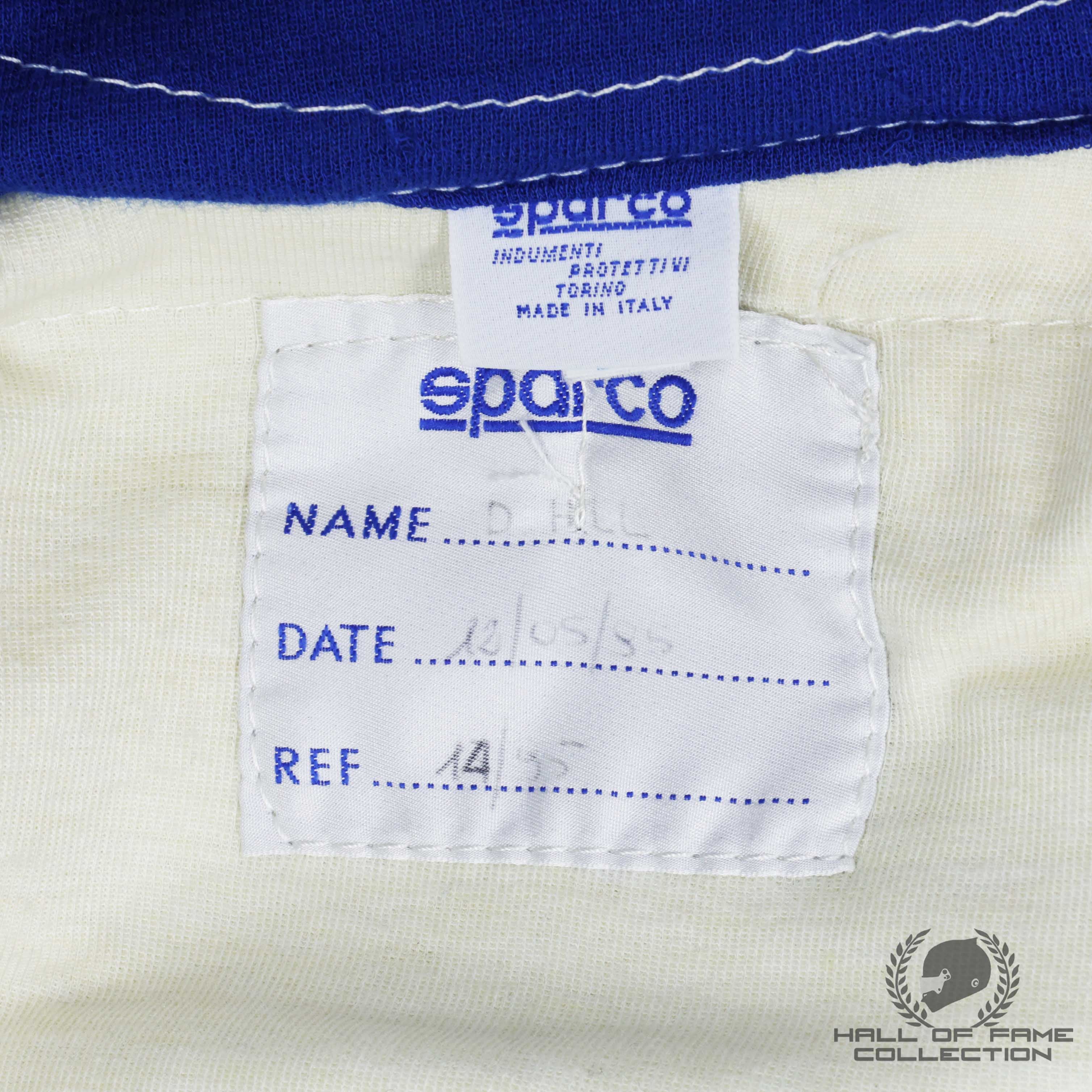 1995 Damon Hill Original Rothmans Williams F1 Suit