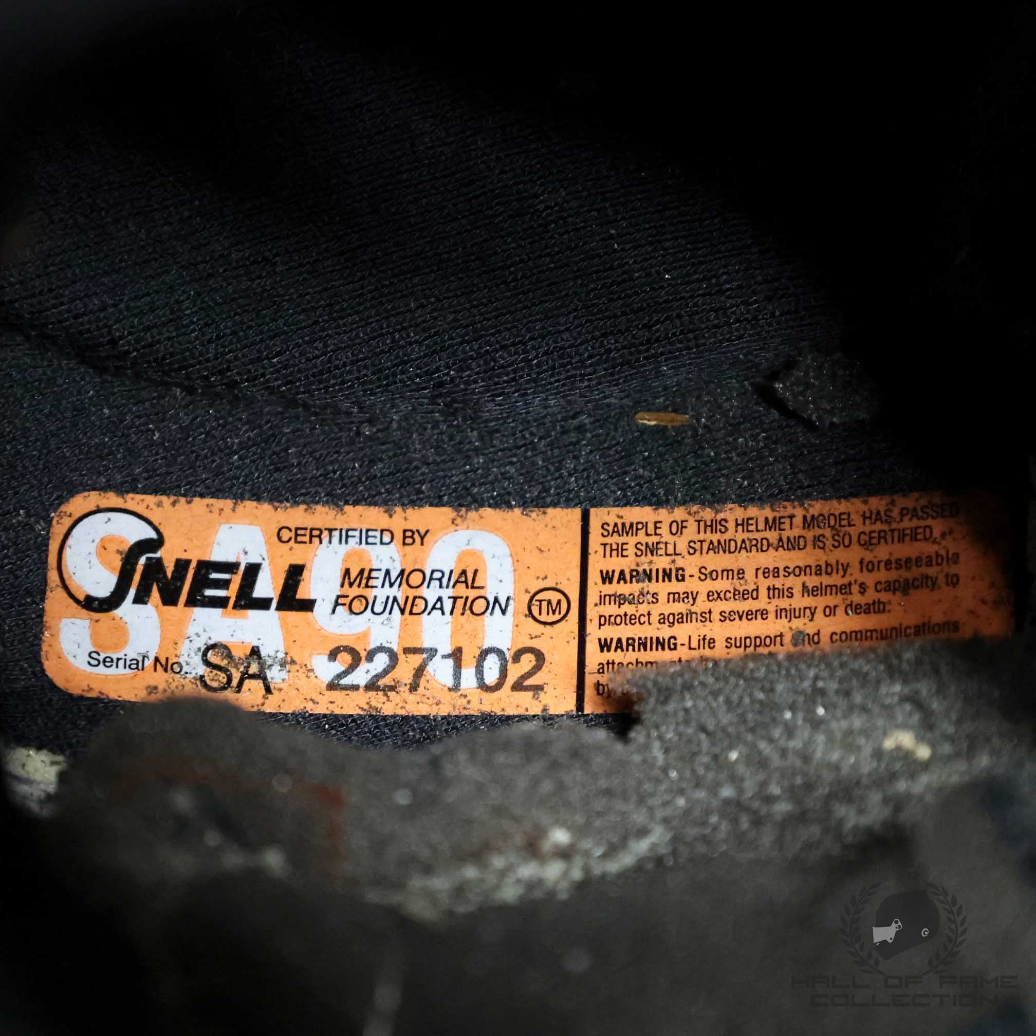 1995 Jacques Villeneuve Indy 500 Players IndyCar Helmet