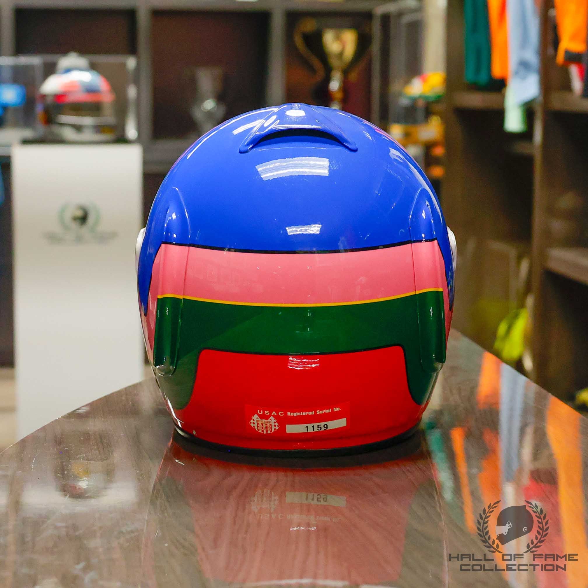 1995 Jacques Villeneuve Indy 500 Players IndyCar Helmet
