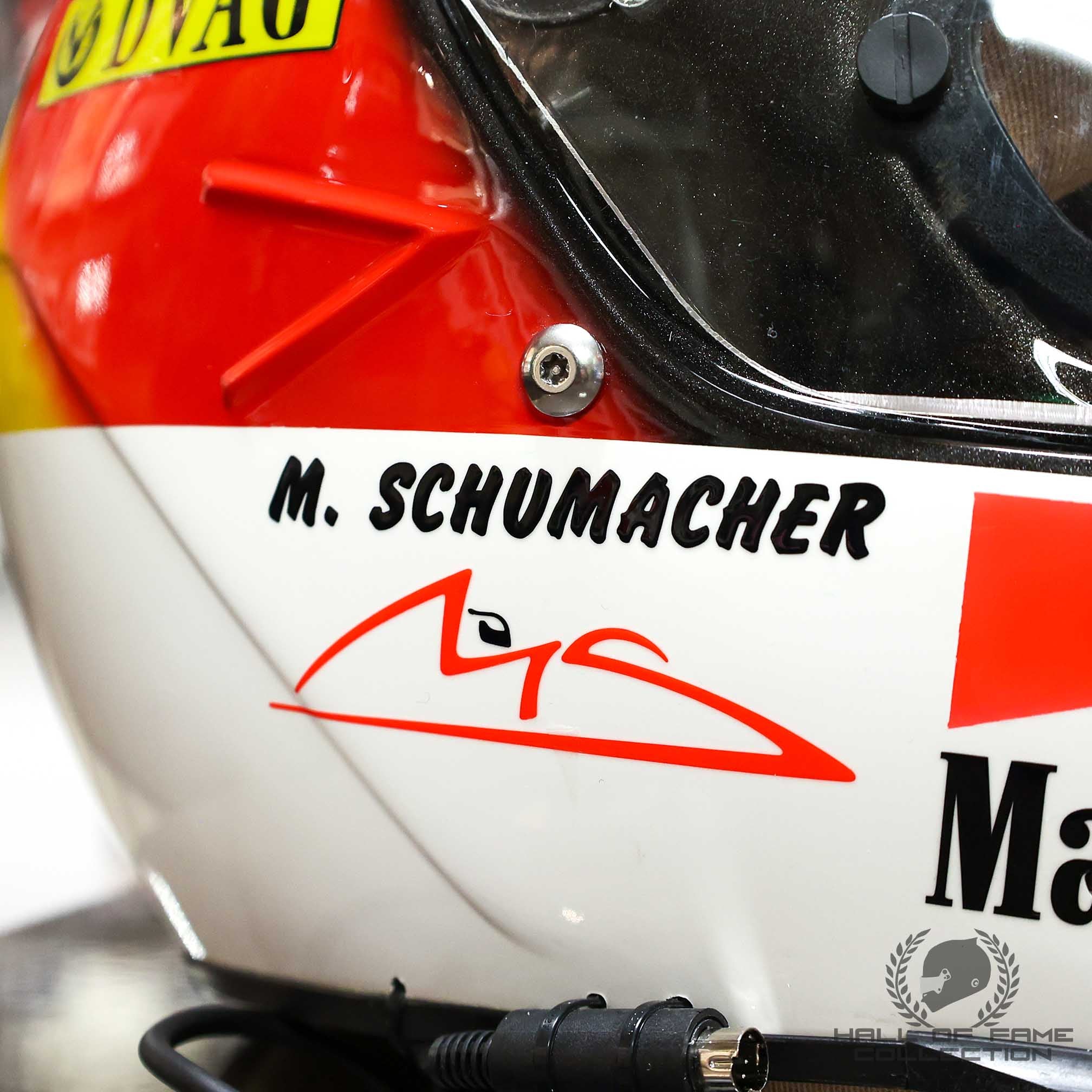 1998 Michael Schumacher Bell Vortex Replica Scuderia Ferrari F1 Helmet