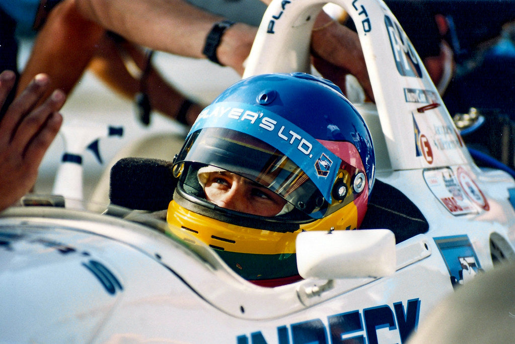 1995 Jacques Villeneuve Indy 500 Players IndyCar Helmet