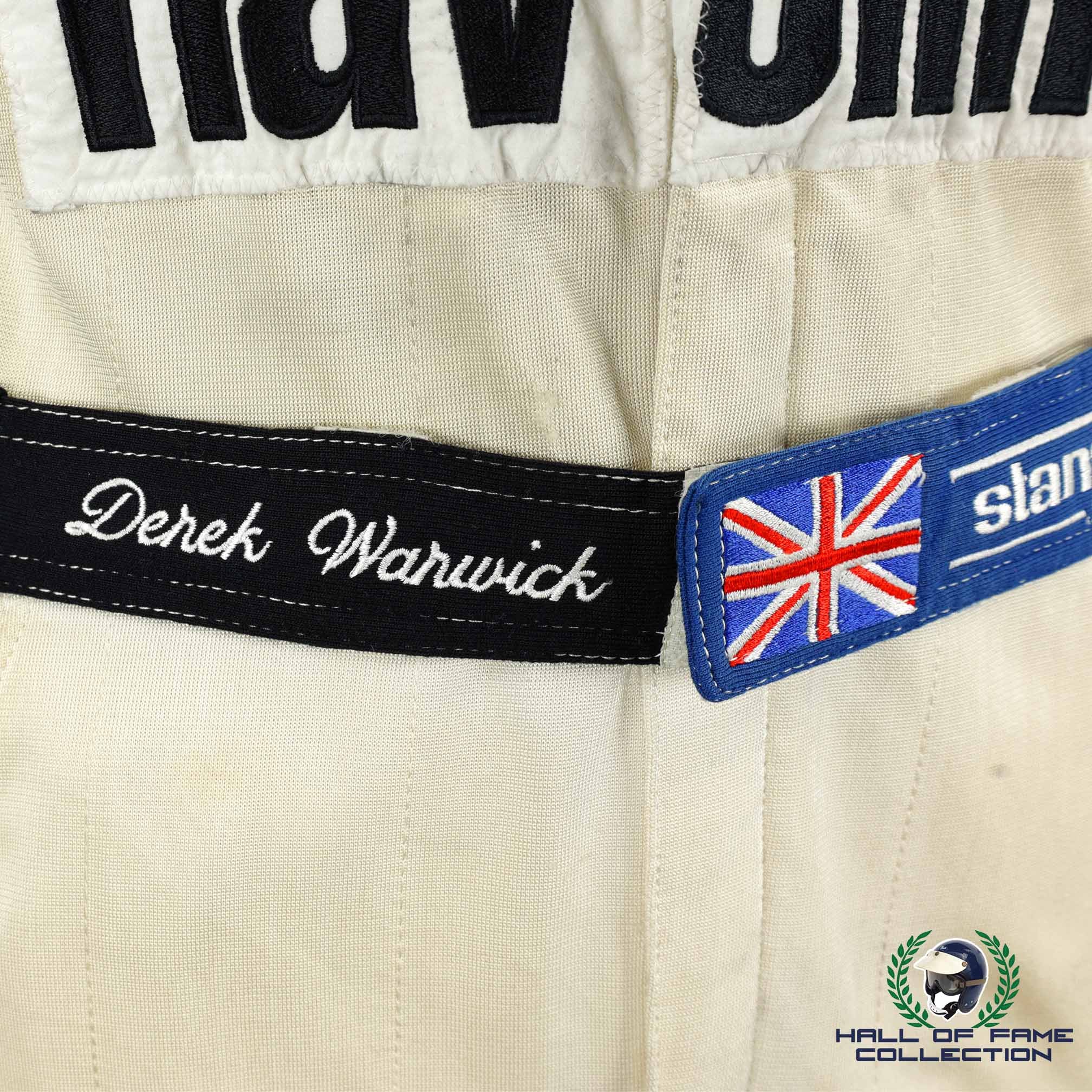 1996 Derek Warwick Race Worn Courage Competition Le Mans Suit