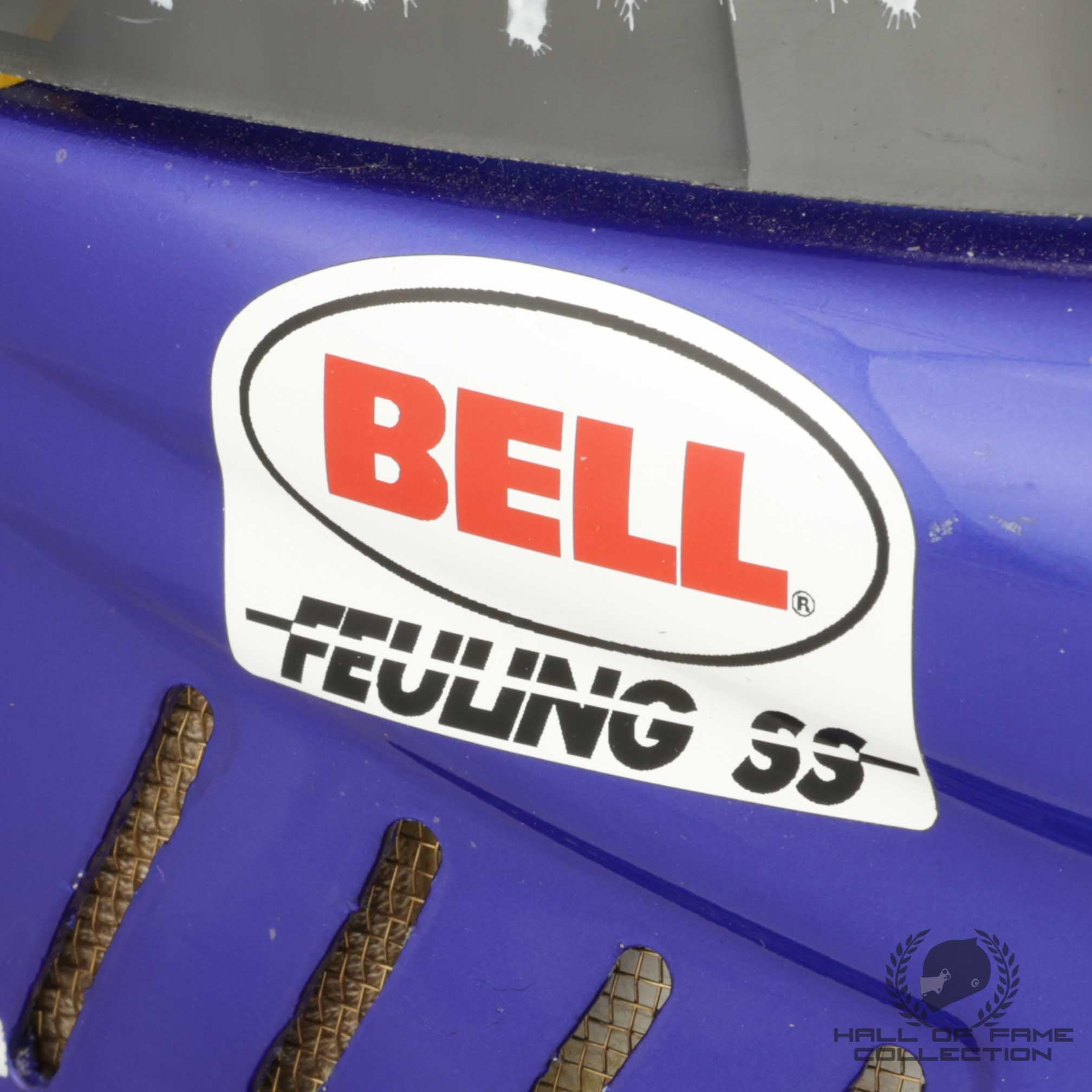 1996 Jeff Krosnoff Signed Race Used Bell Feuling Arciero-Wells
